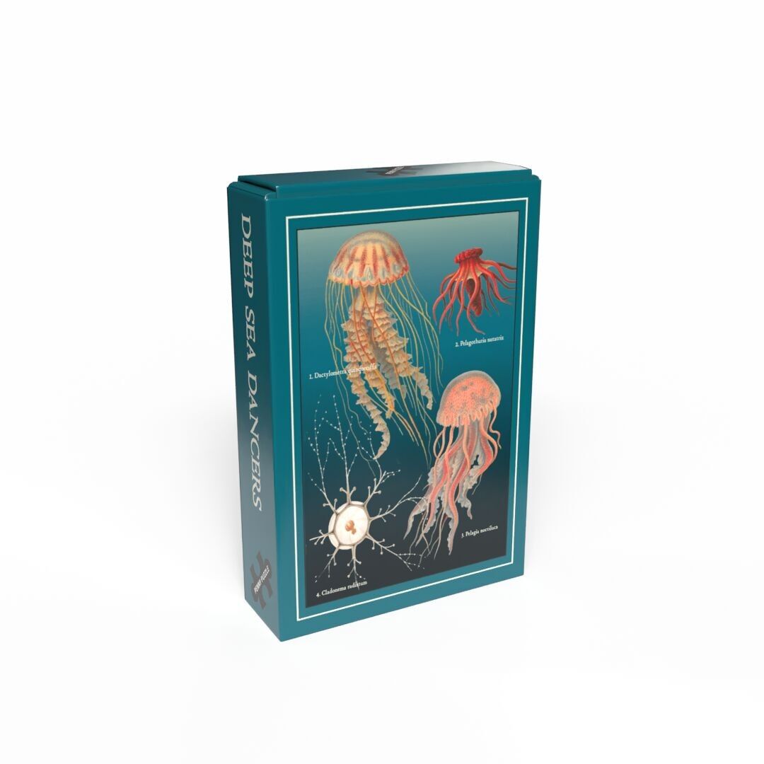 DEEP SEA DANCERS 99-teiliges Vintage-Minipuzzle