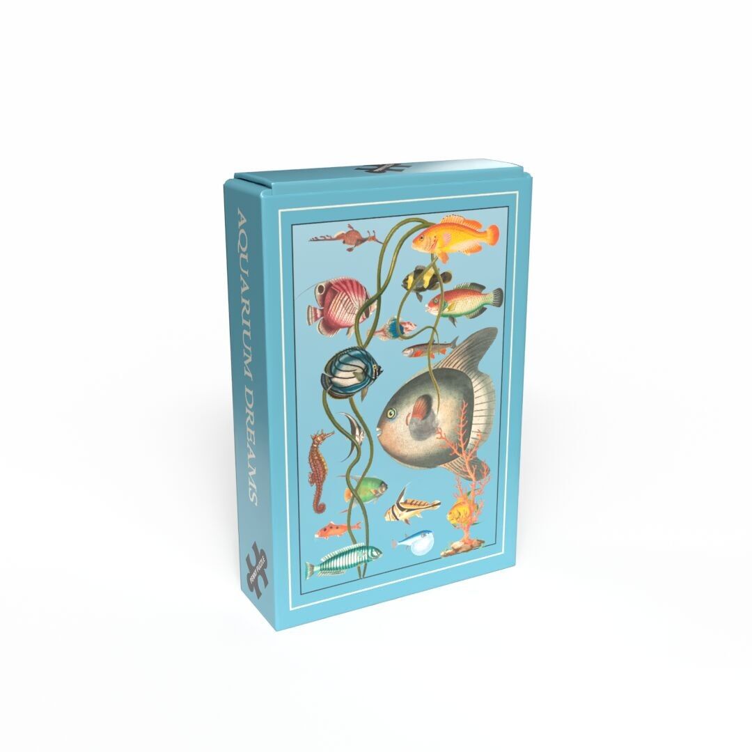 AQUARIUM DREAMS 99-teiliges Vintage-Minipuzzle