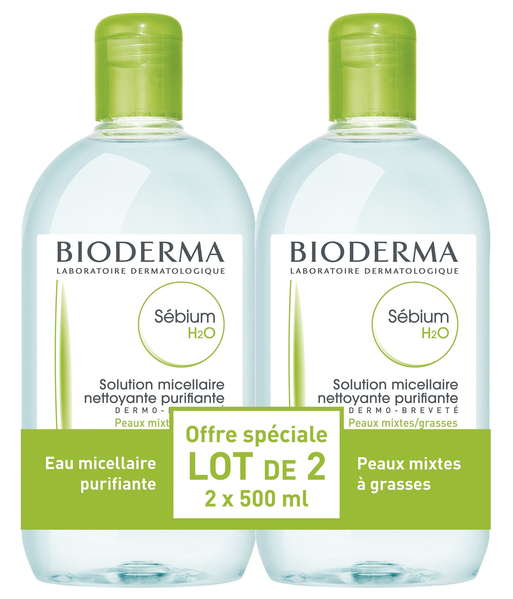 [3701129814215] SEBIUM H2O 2X500ML