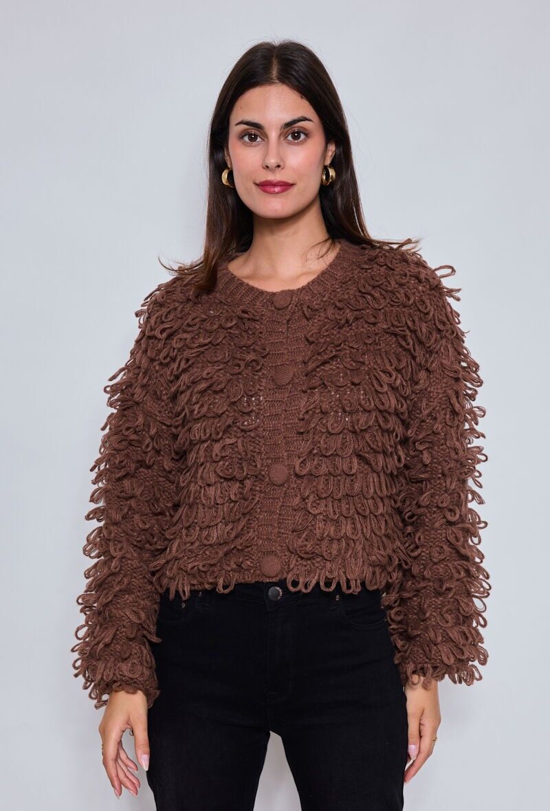 Gilet in maglia morbida