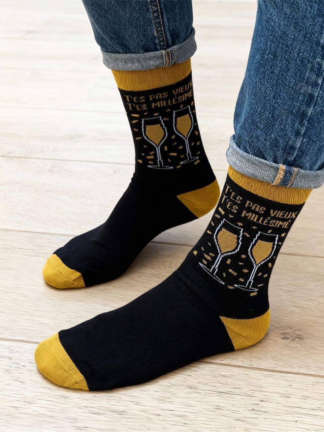 Socken – Du bist nicht alt, du bist Vintage – Geburtstagsgeschenk – Humor – für ihn