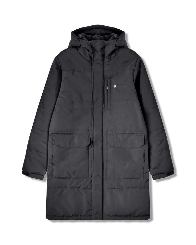 Parka matelassée noire AW25