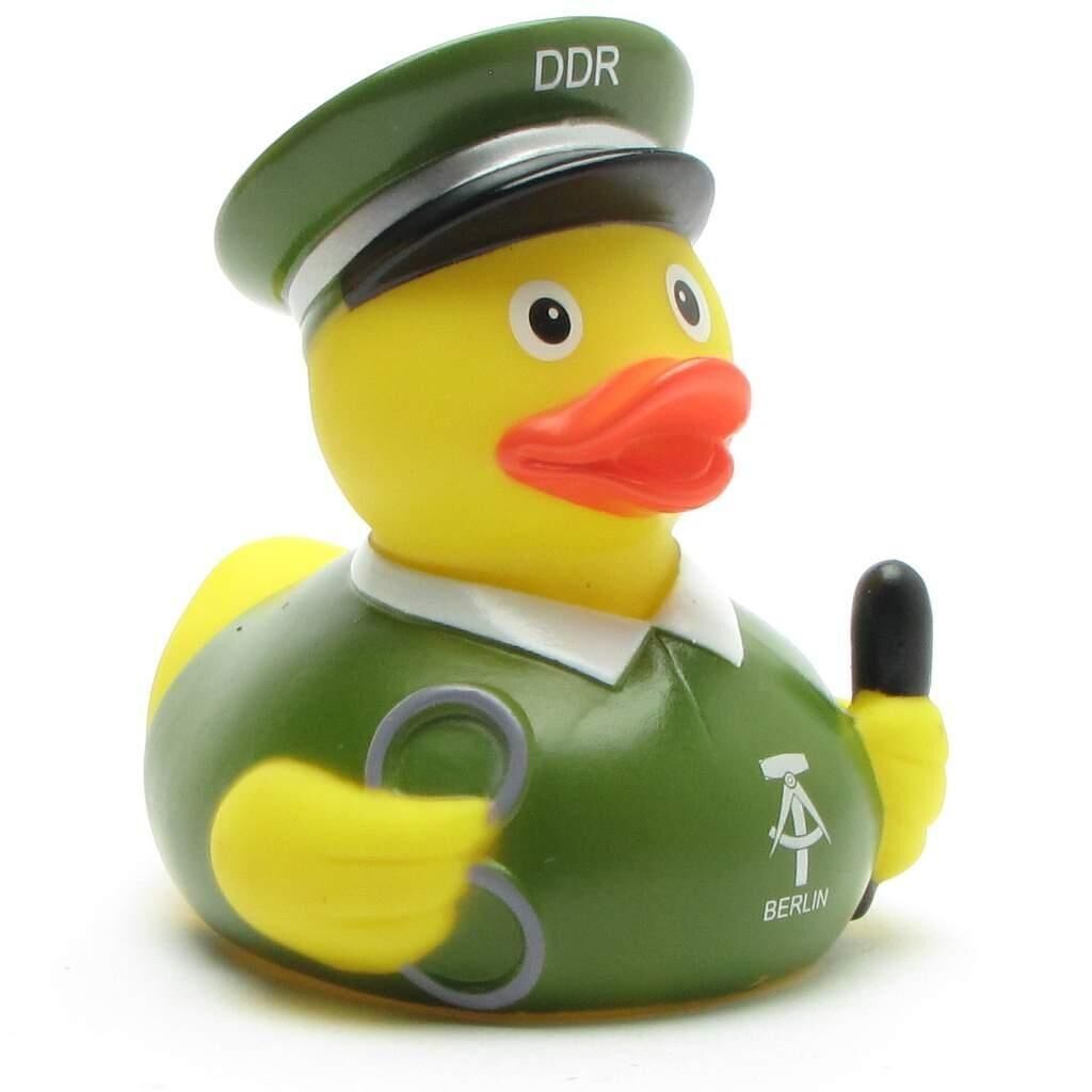 Anatra di gomma Poliziotto popolare della Germania dell'Est Berlino - Anatra di gomma