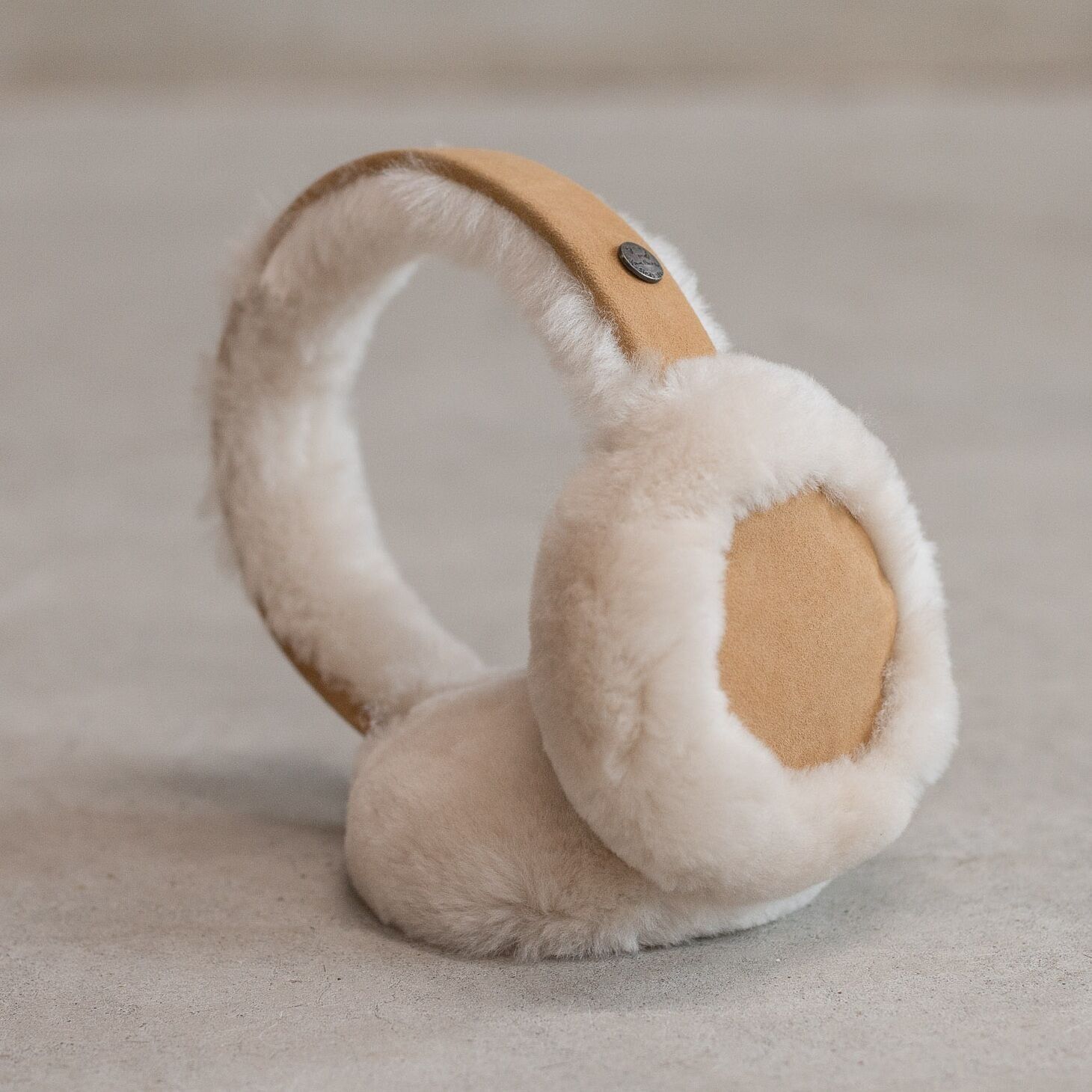 Paraorecchie in pelle di agnello - Paraorecchie in lana