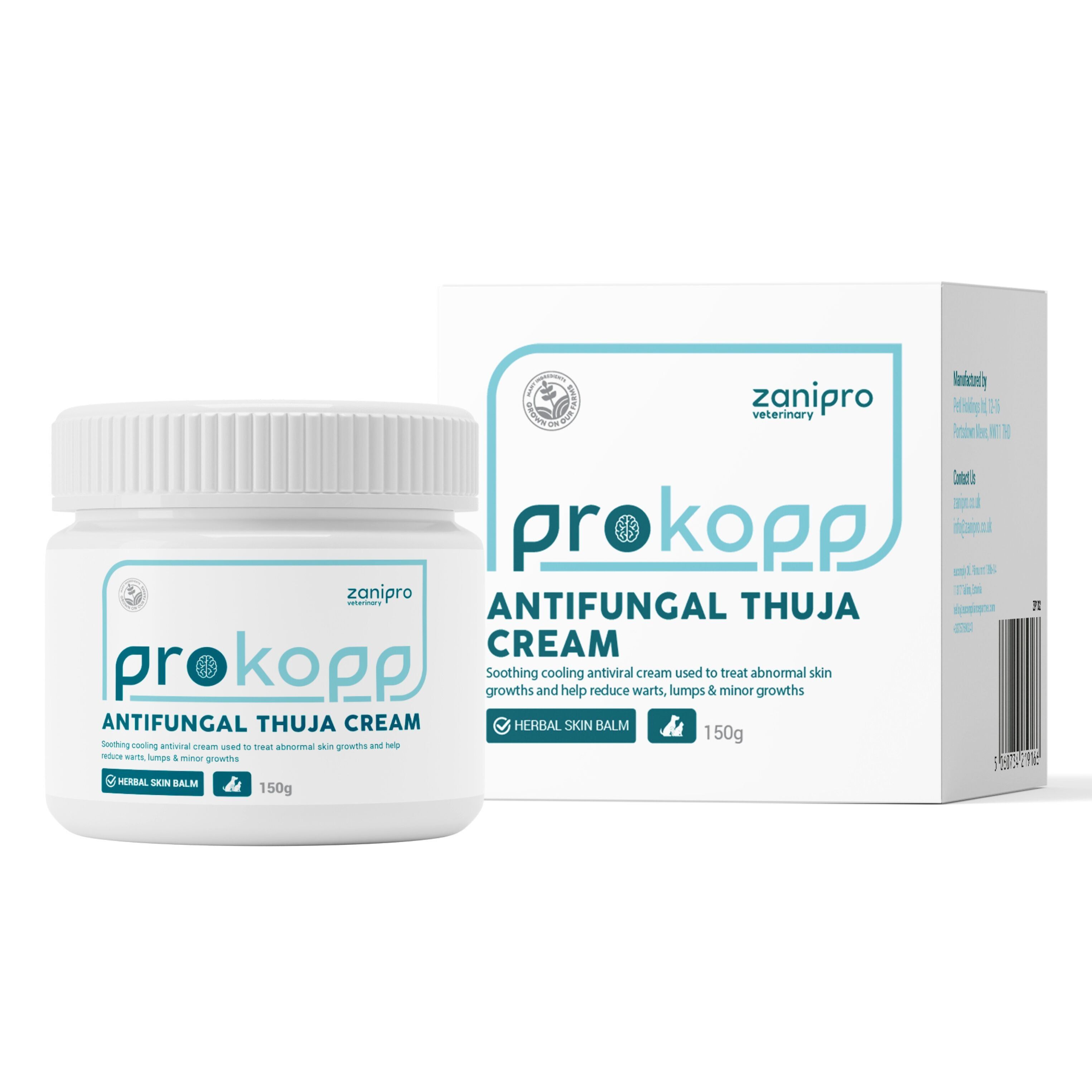 ProKopp Antifungale Thuja-Creme für Hunde, 150 g