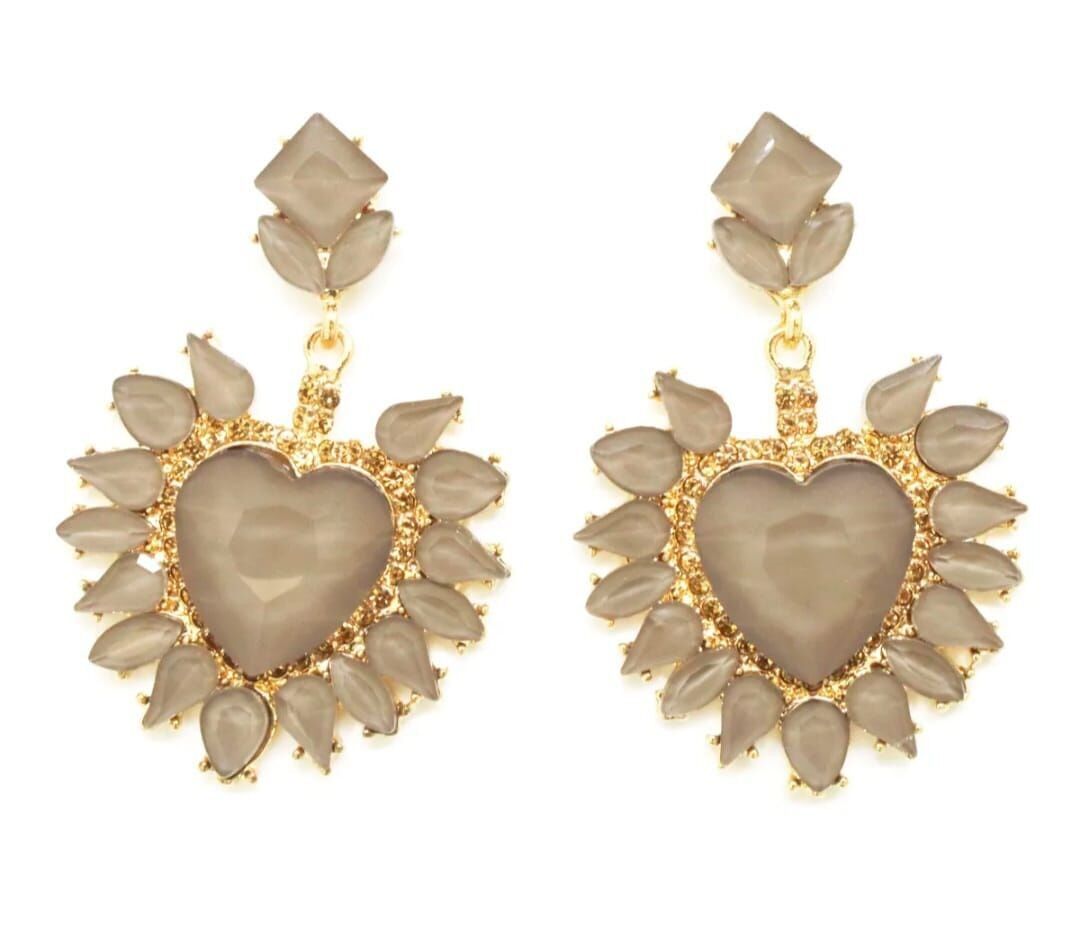 Heart Earrings: Barrocan Bohemian Jewelry