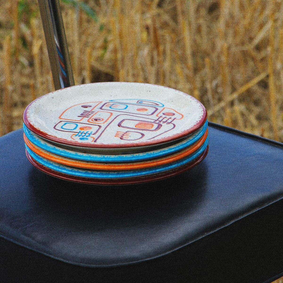 Piatto da dessert Paros 〰️ Terracotta