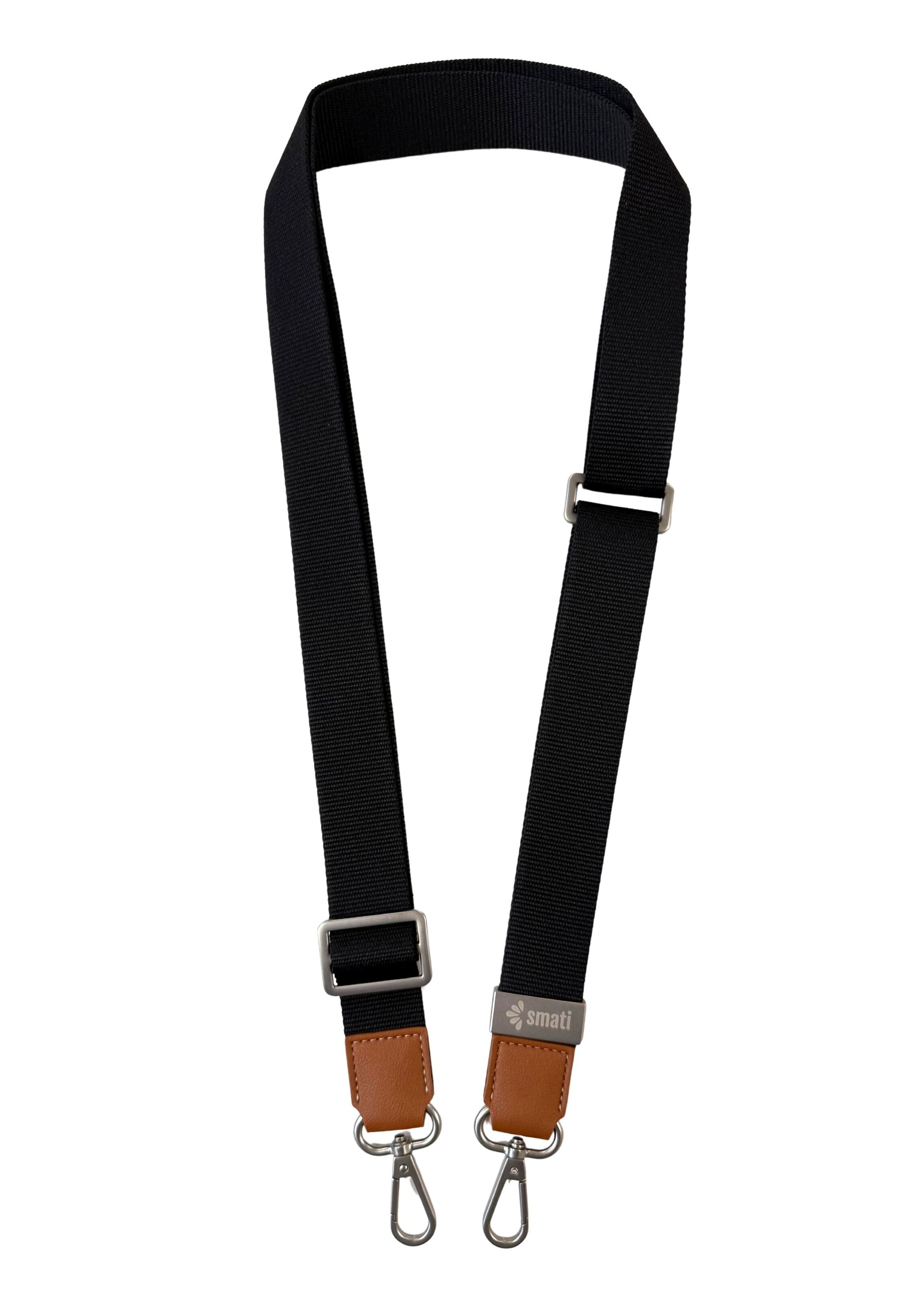 Smati Zeitlose schwarze Schultertasche