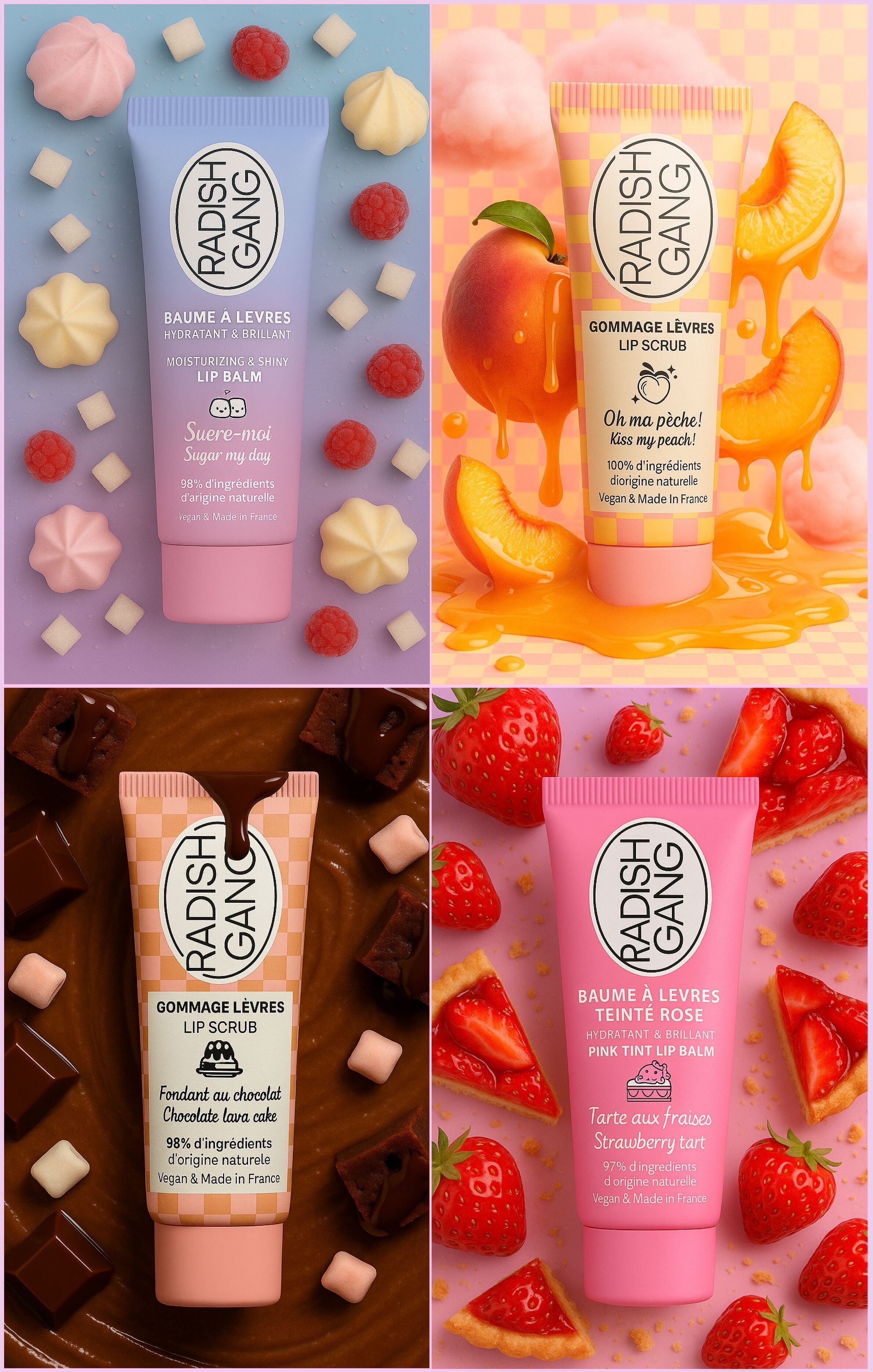 KIT D'IMPLANTATION LÈVRES MAXI - 72 unités