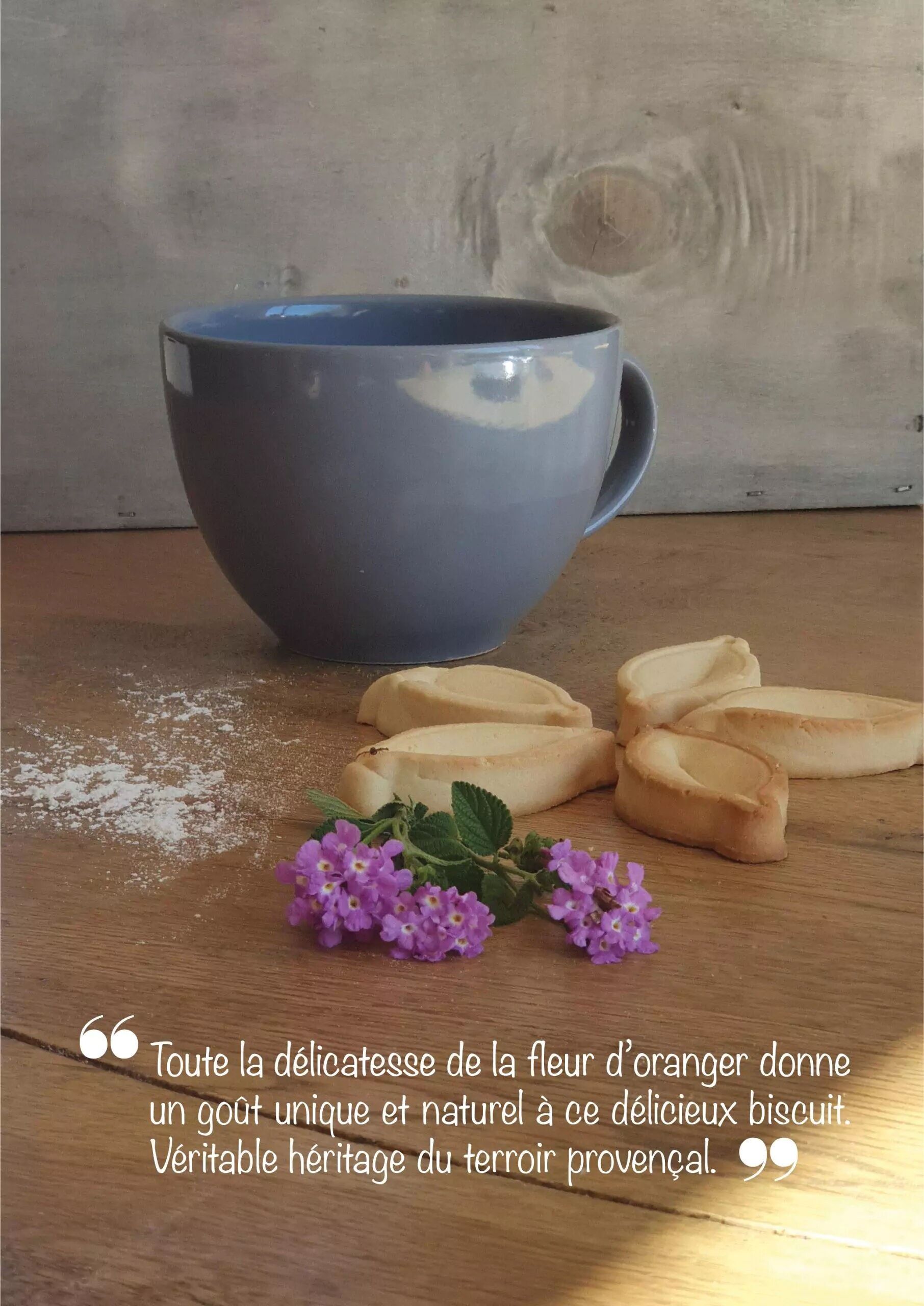 Pure butter artisan biscuit - Melt-in-your-mouth orange blossom navettes - Bag - 250g