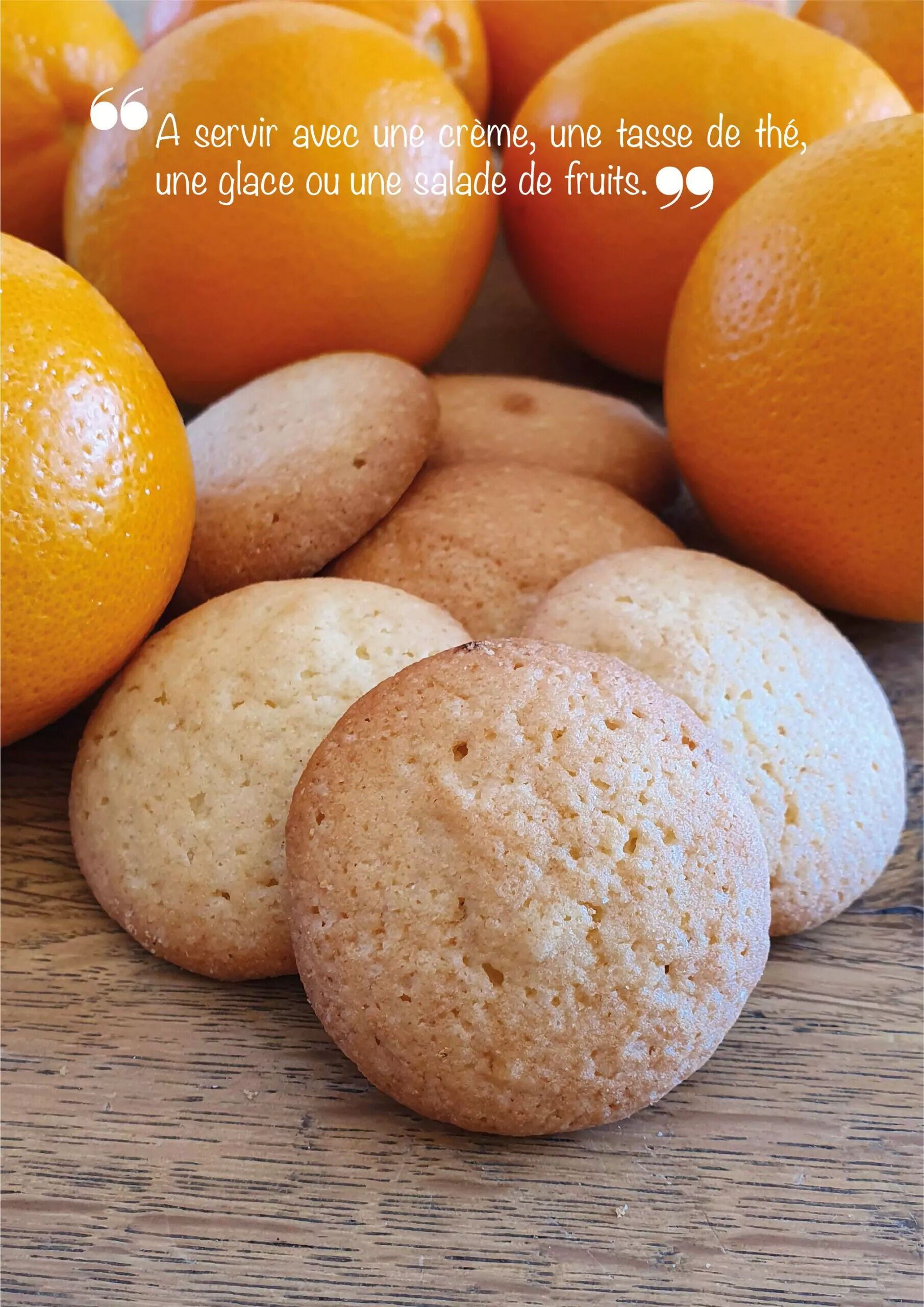 All-butter artisan biscuits - Orange shortbread - Bulk - 3kg