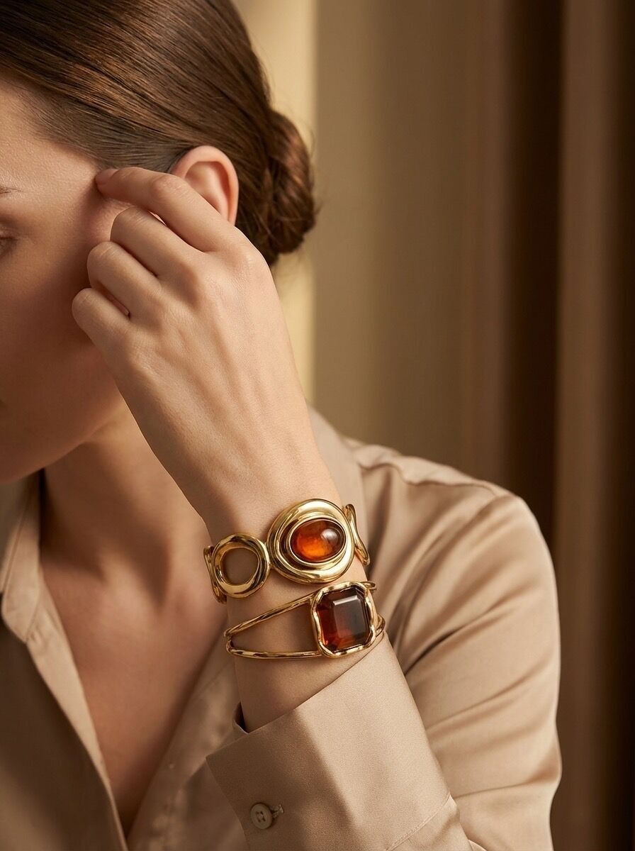 Bracciale rigido in acciaio inossidabile 324RX156