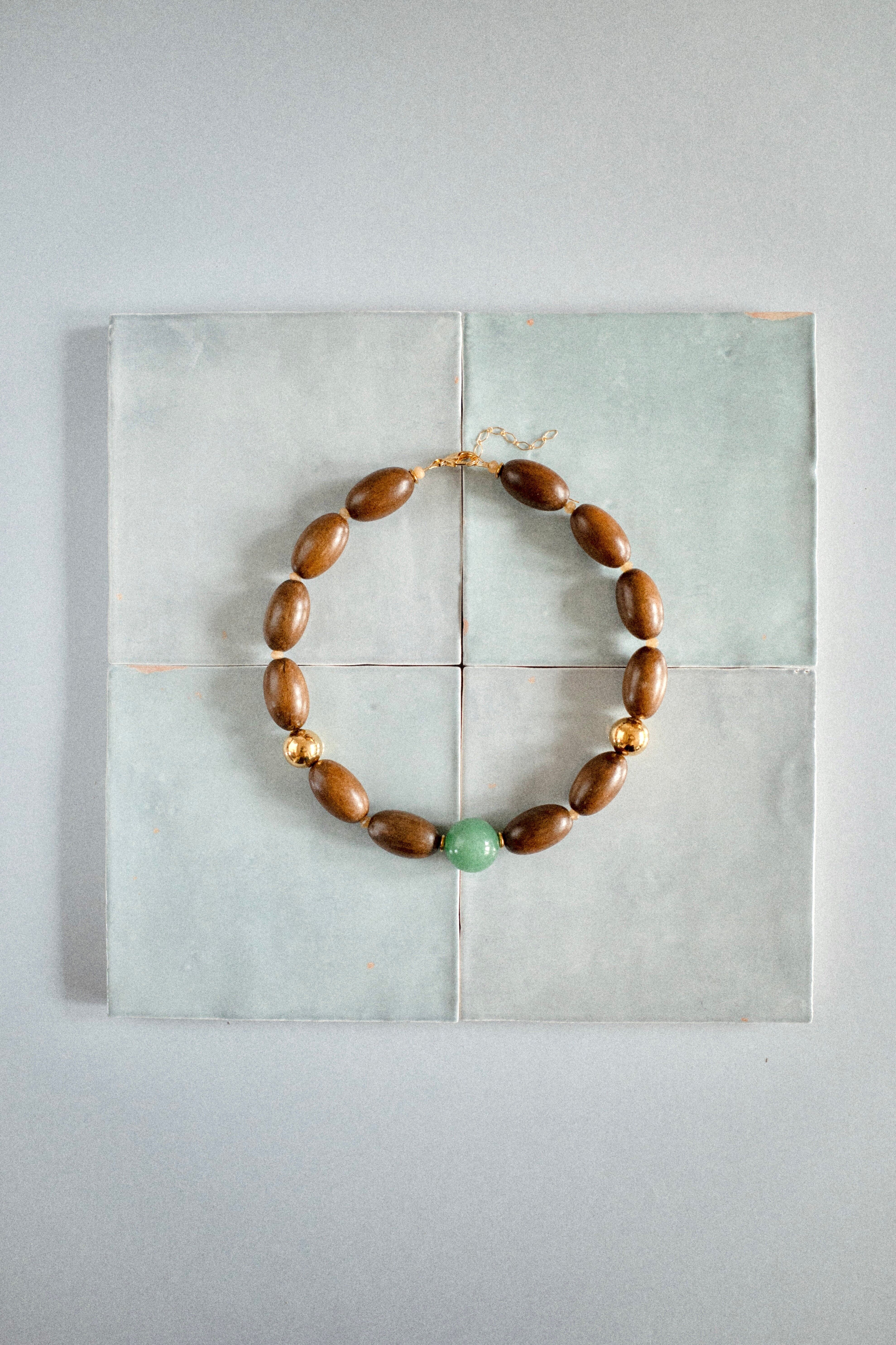 Orée Necklace | Organic and modern wooden choker