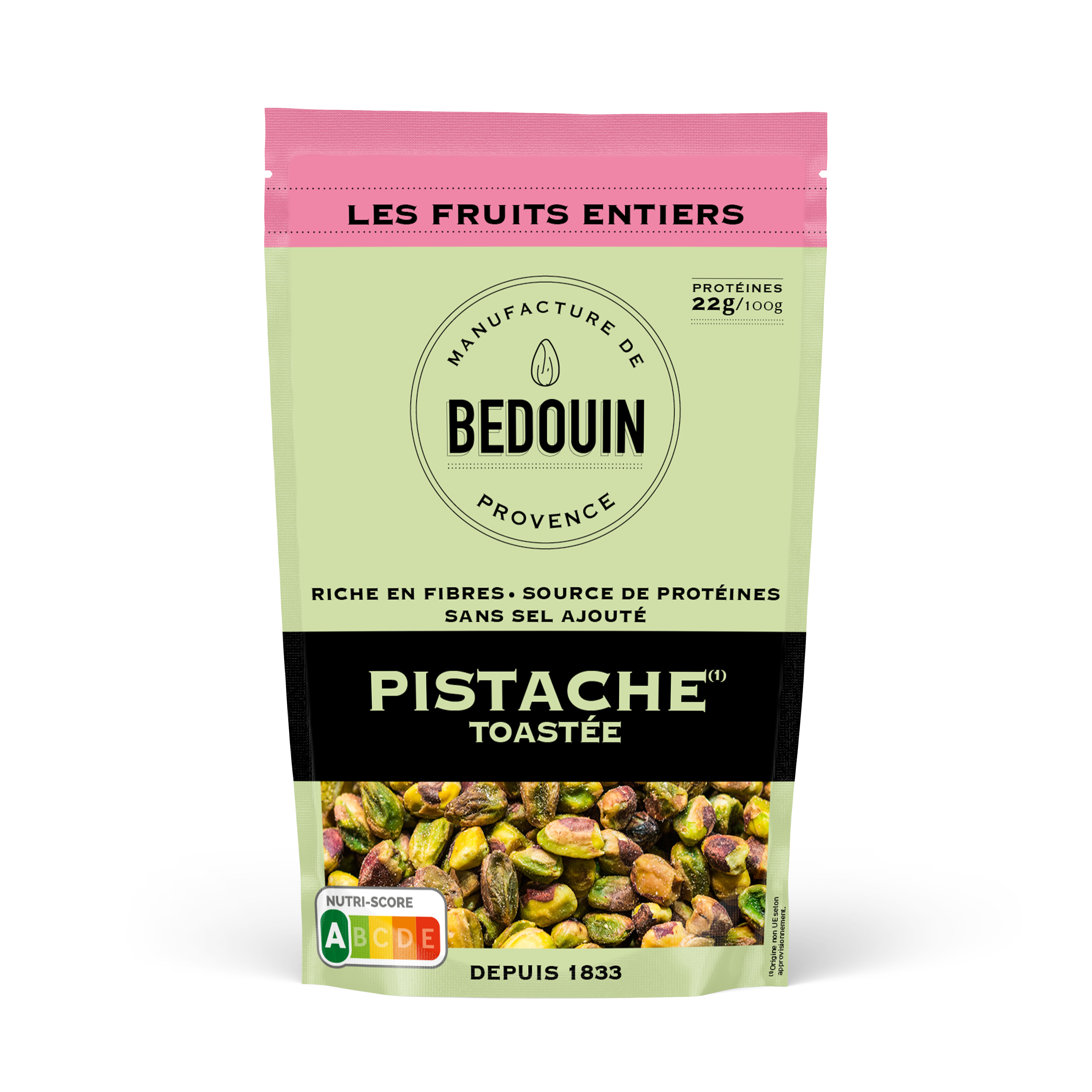 BEDOUIN TOASTED PISTACHIO 12X125G DOYSTYLE
