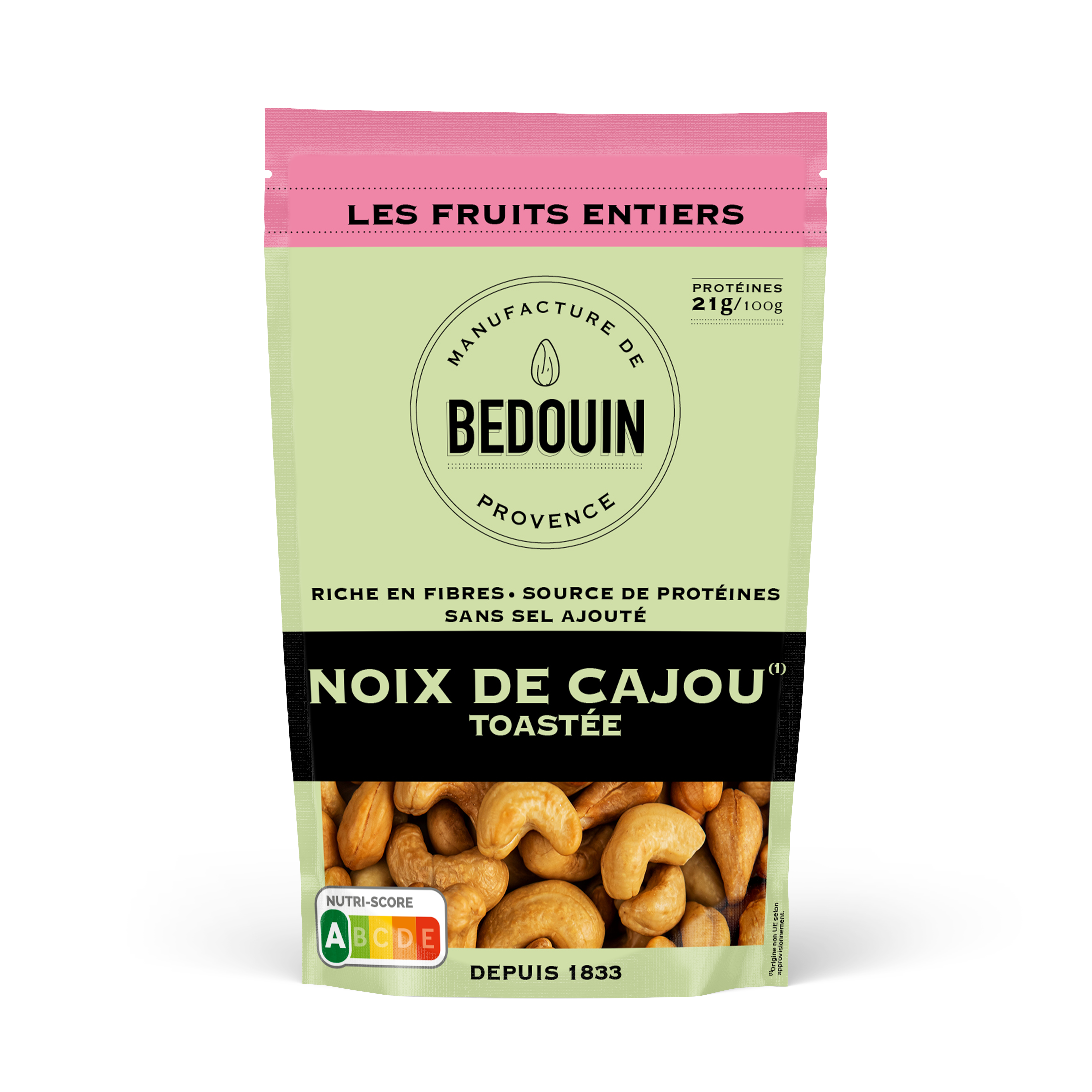 Bedouin Toasted Cashews 12x180g Doystyle