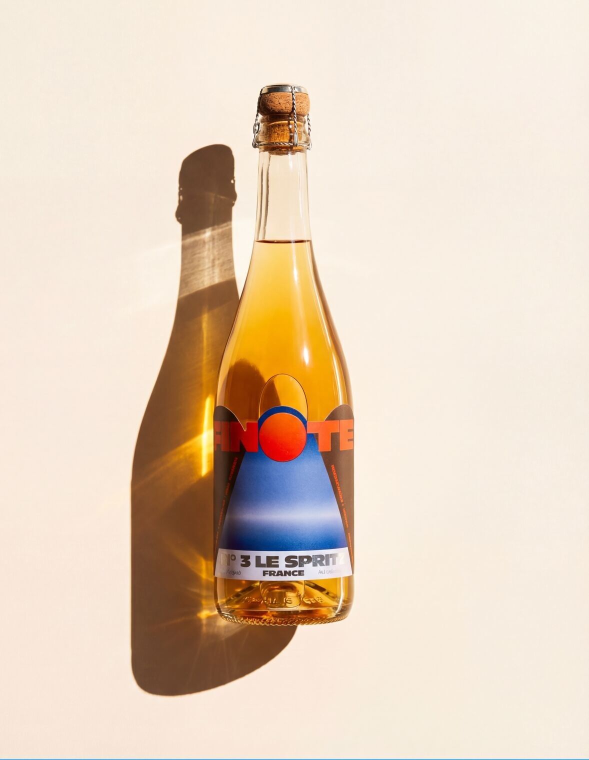 Cóctel Spritz n.° 3 | Sin alcohol y con gas | Mandarina - Albahaca - Sal marina | 75 cl | Hostelería - Gastronomía