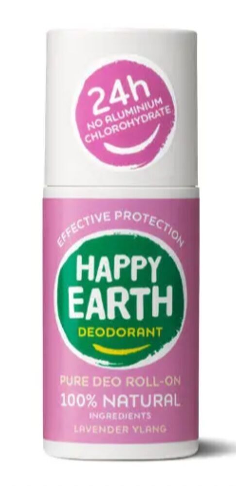 100% Natural Deodorant Roll-On Lavender Ylang