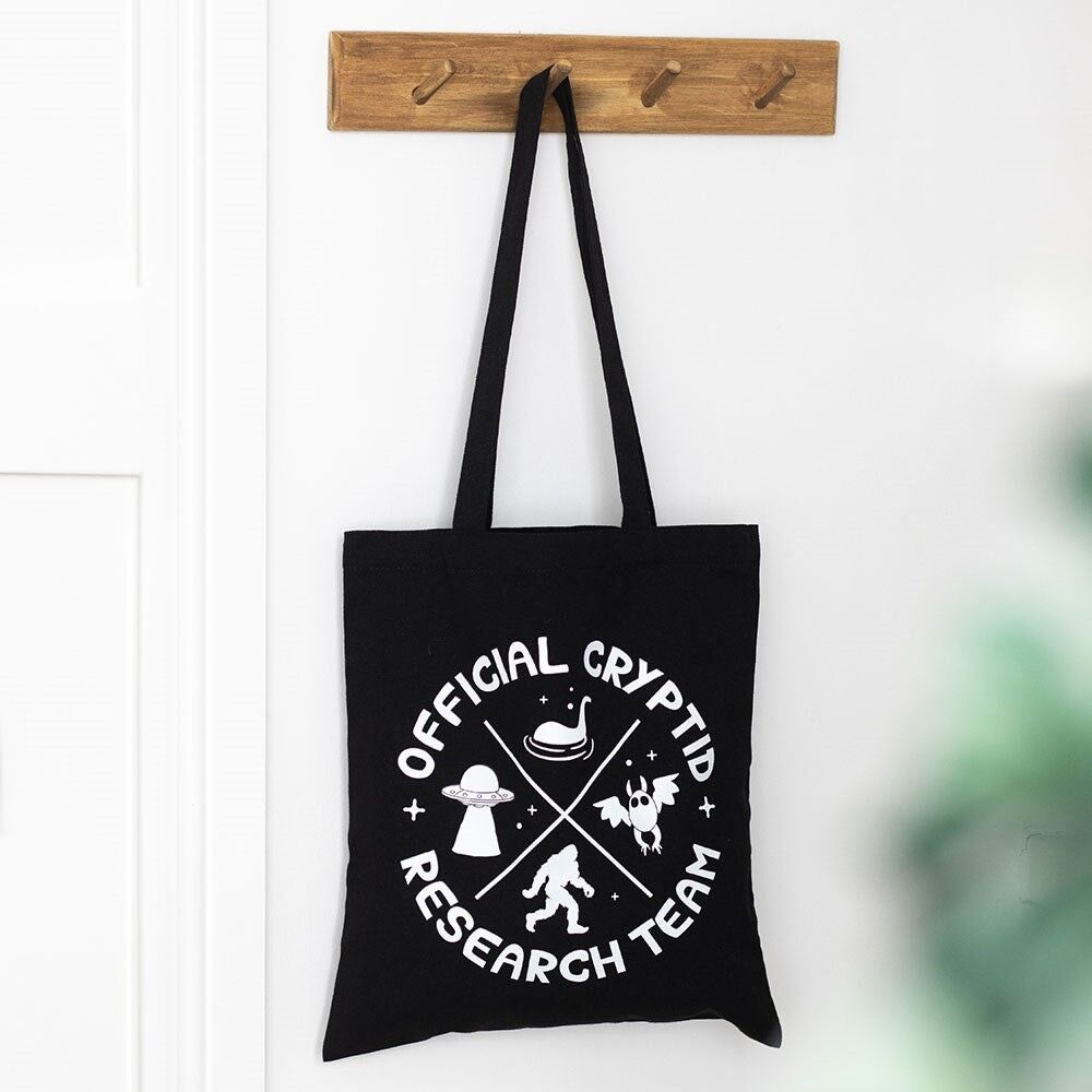 Borsa tote del Cryptid Research Team