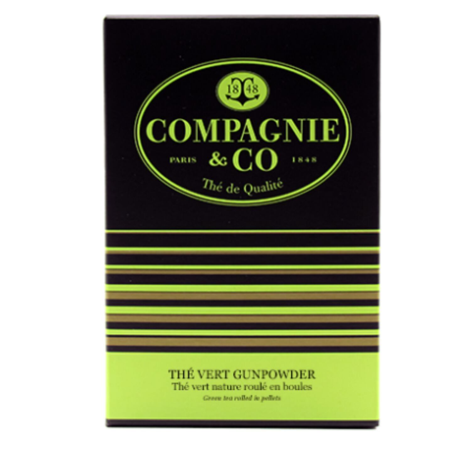 Compagnie & Co –Thé Vert Gunpowder – 25 sachets Berlingo