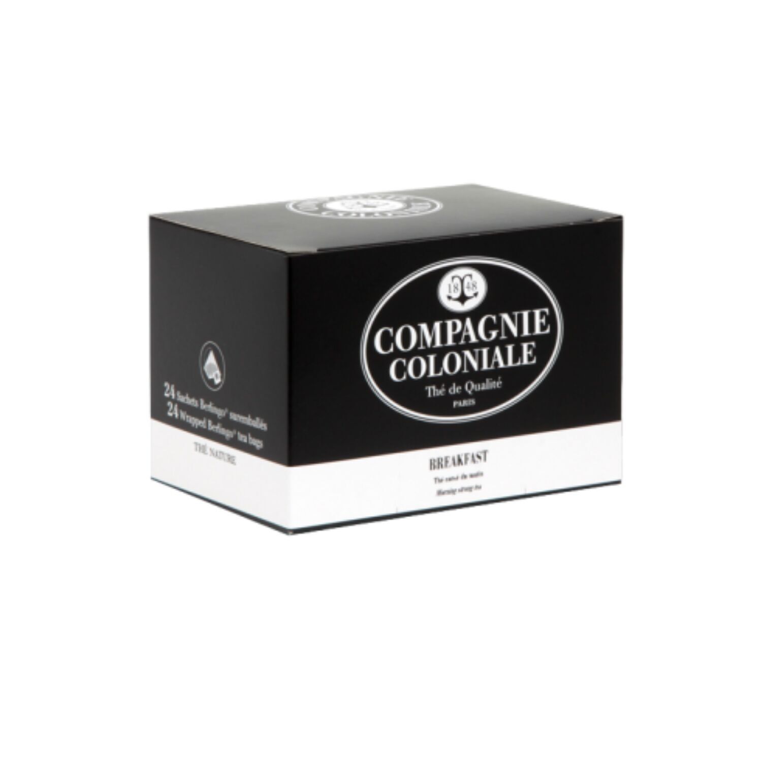 Compagnie & Co – Thé Breakfast – Boite de 24 sachets suremballés
