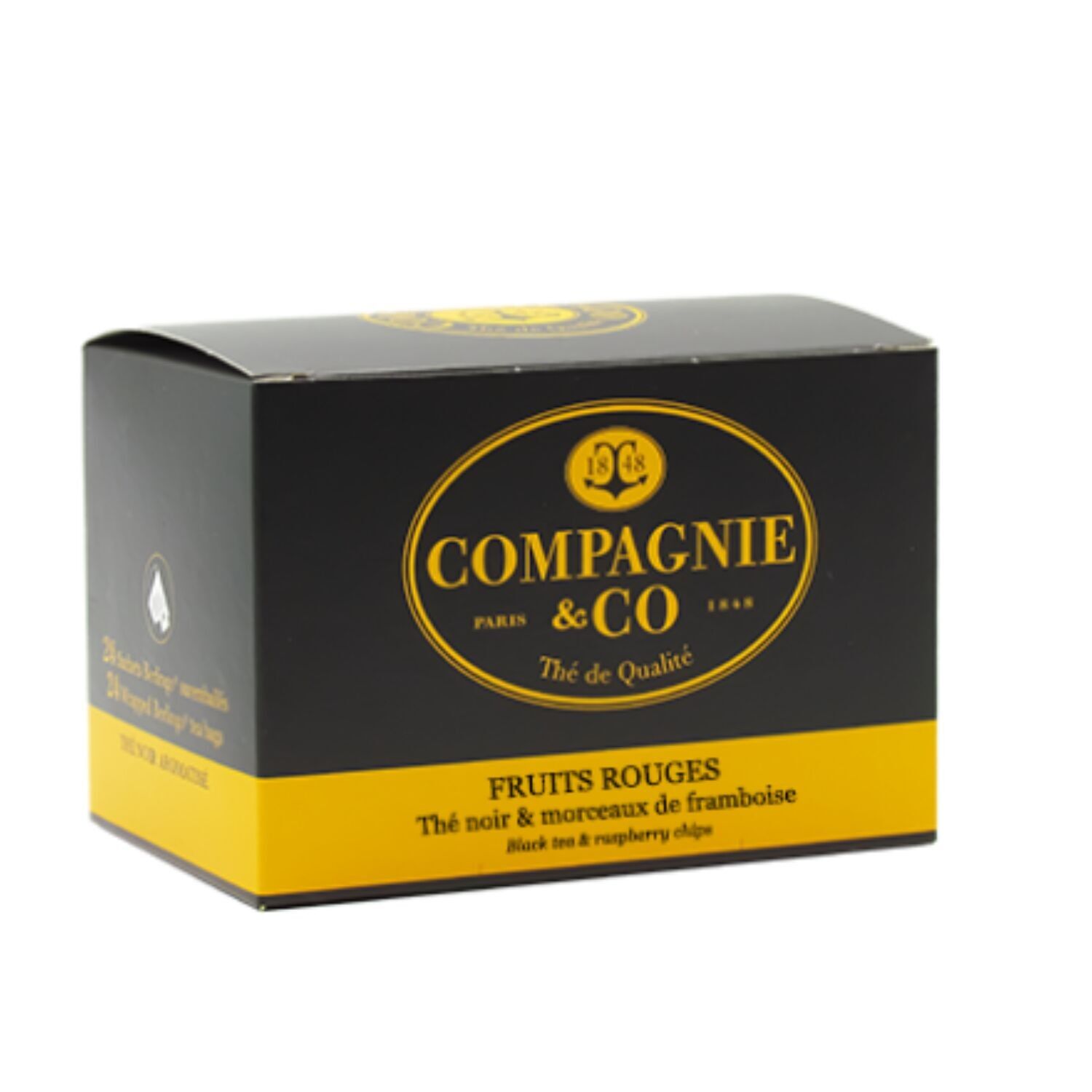 Compagnie & Co – Red Fruit Tea – Box of 24 individually wrapped tea bags