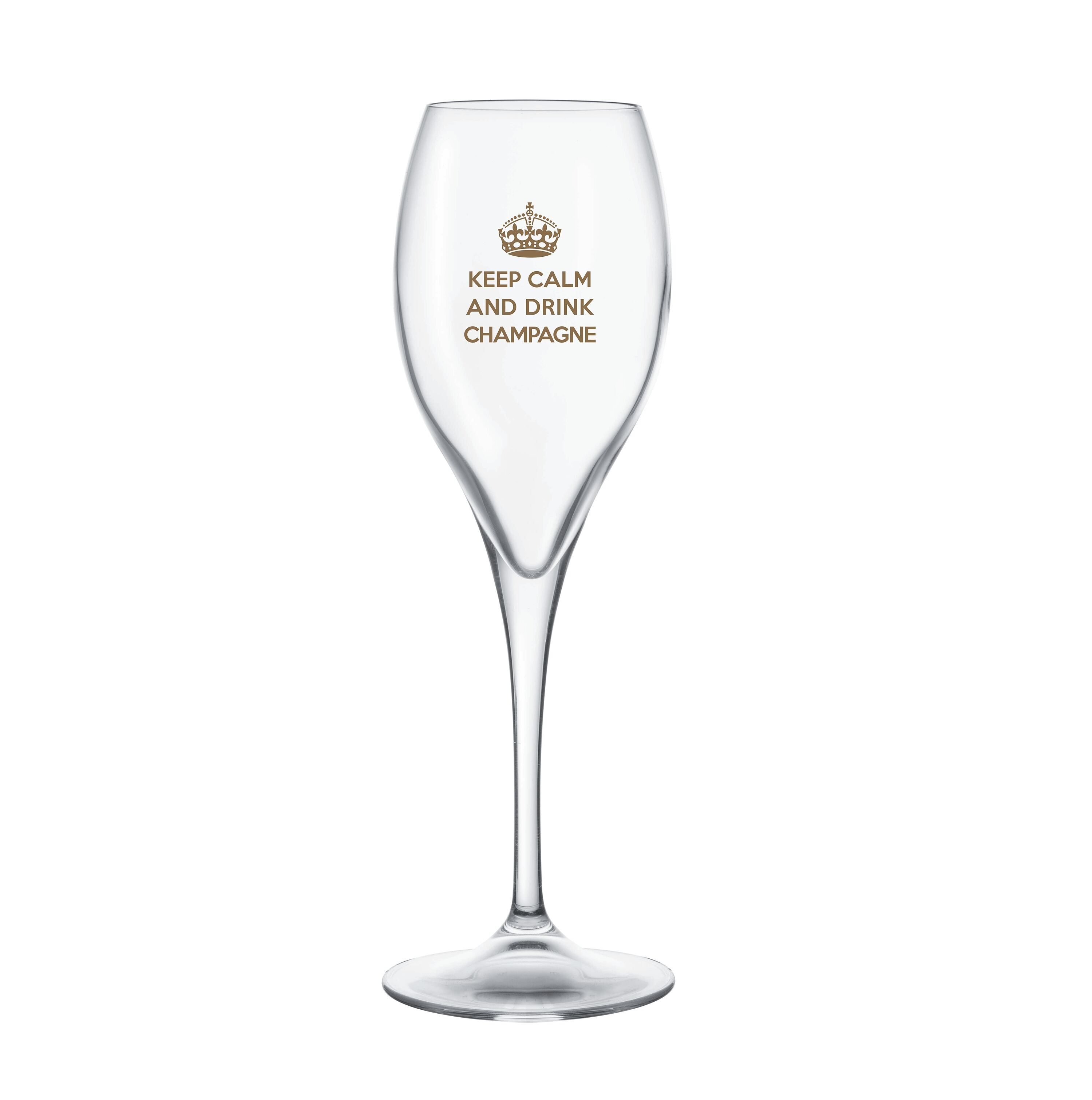 Set mit 6 Champagnergläsern mit 3 Botschaften: Ruhe bewahren, Wasser sparen, Religion – Geschenkidee – Partys – Geburtstag