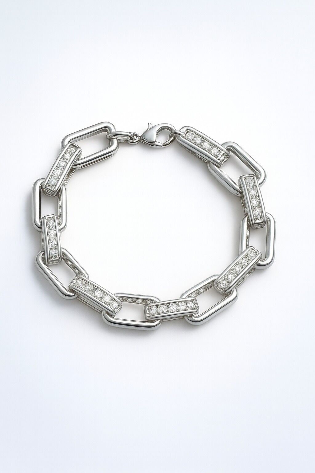 Bracciale con strass 20cm in lega 324KL22