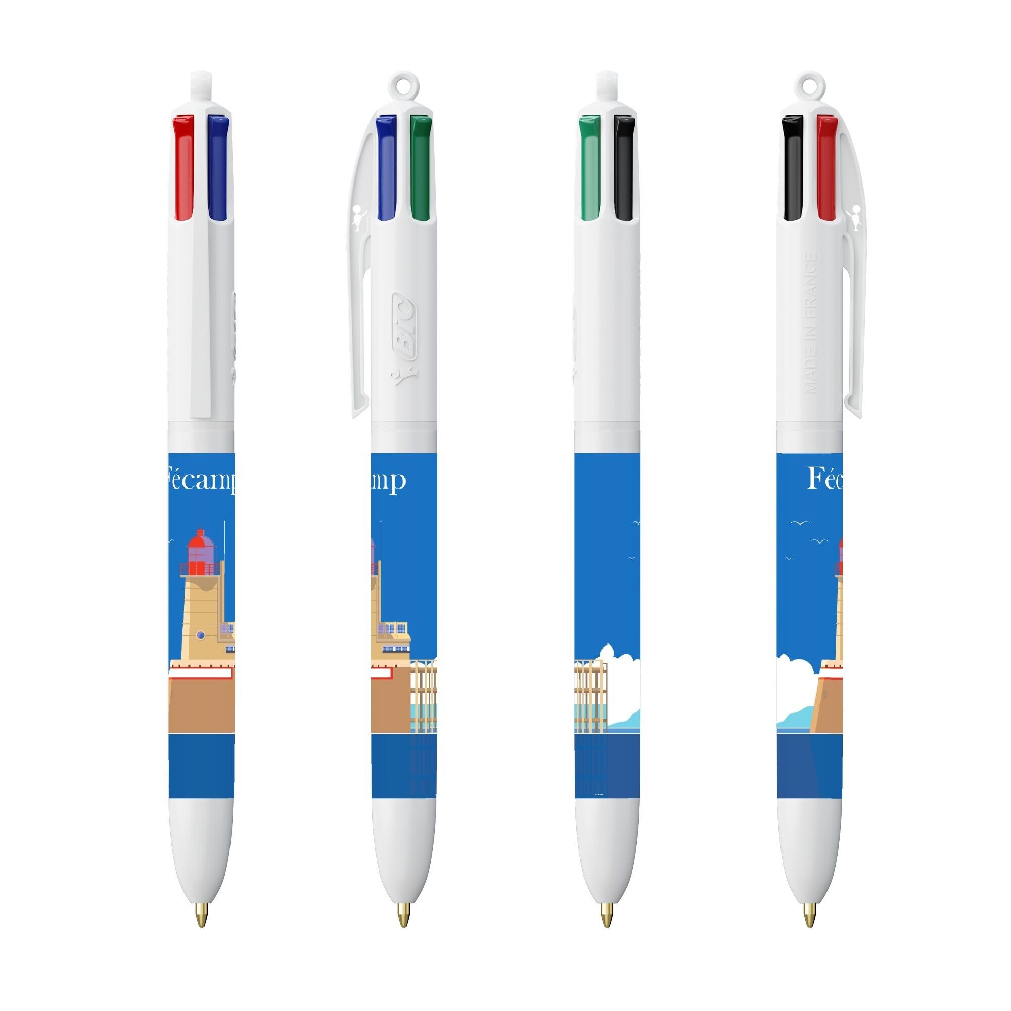 Bic 4 couleurs "Phare de Fécamp"
