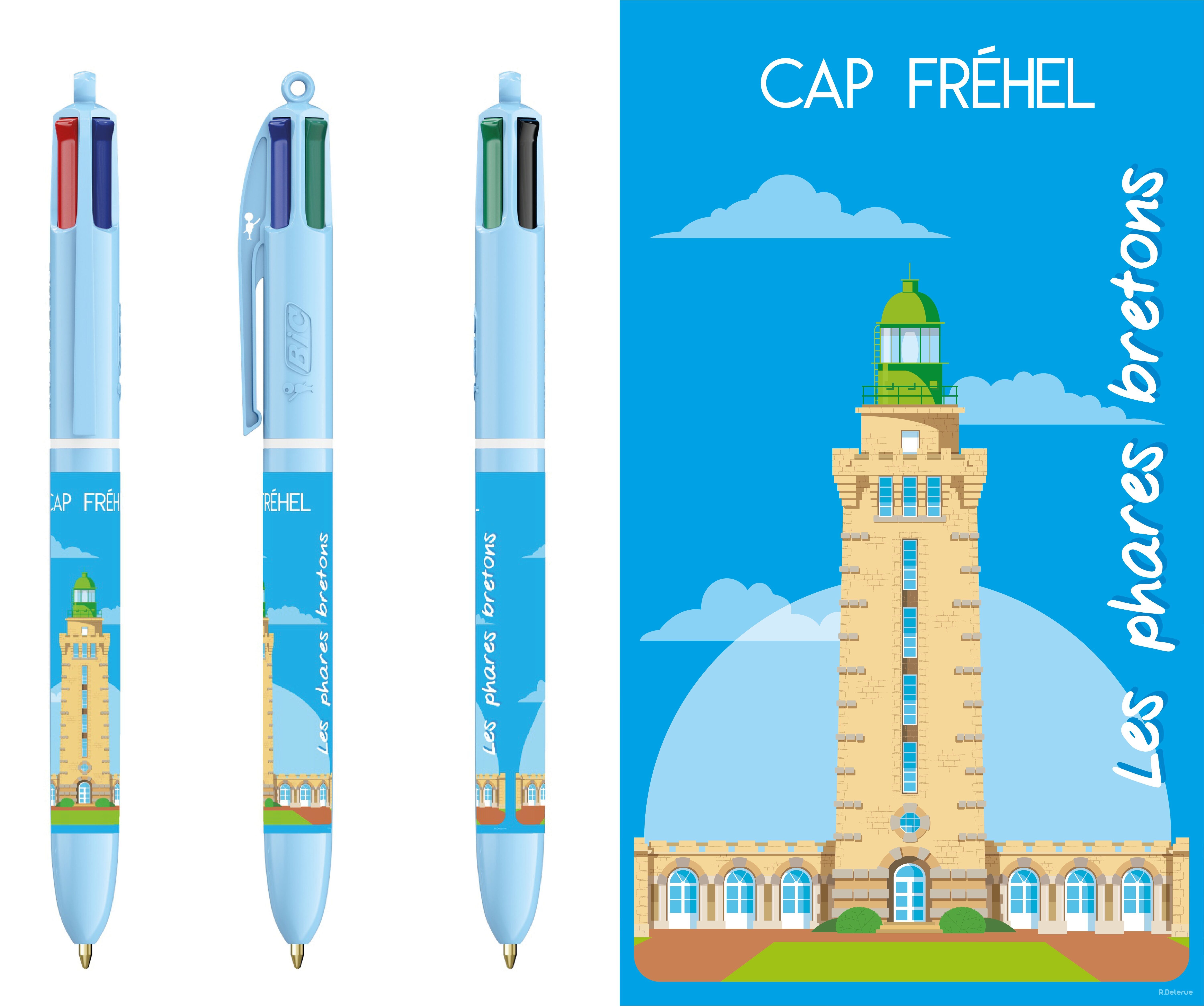 Bic 4 couleurs "Cap Fréhel"
