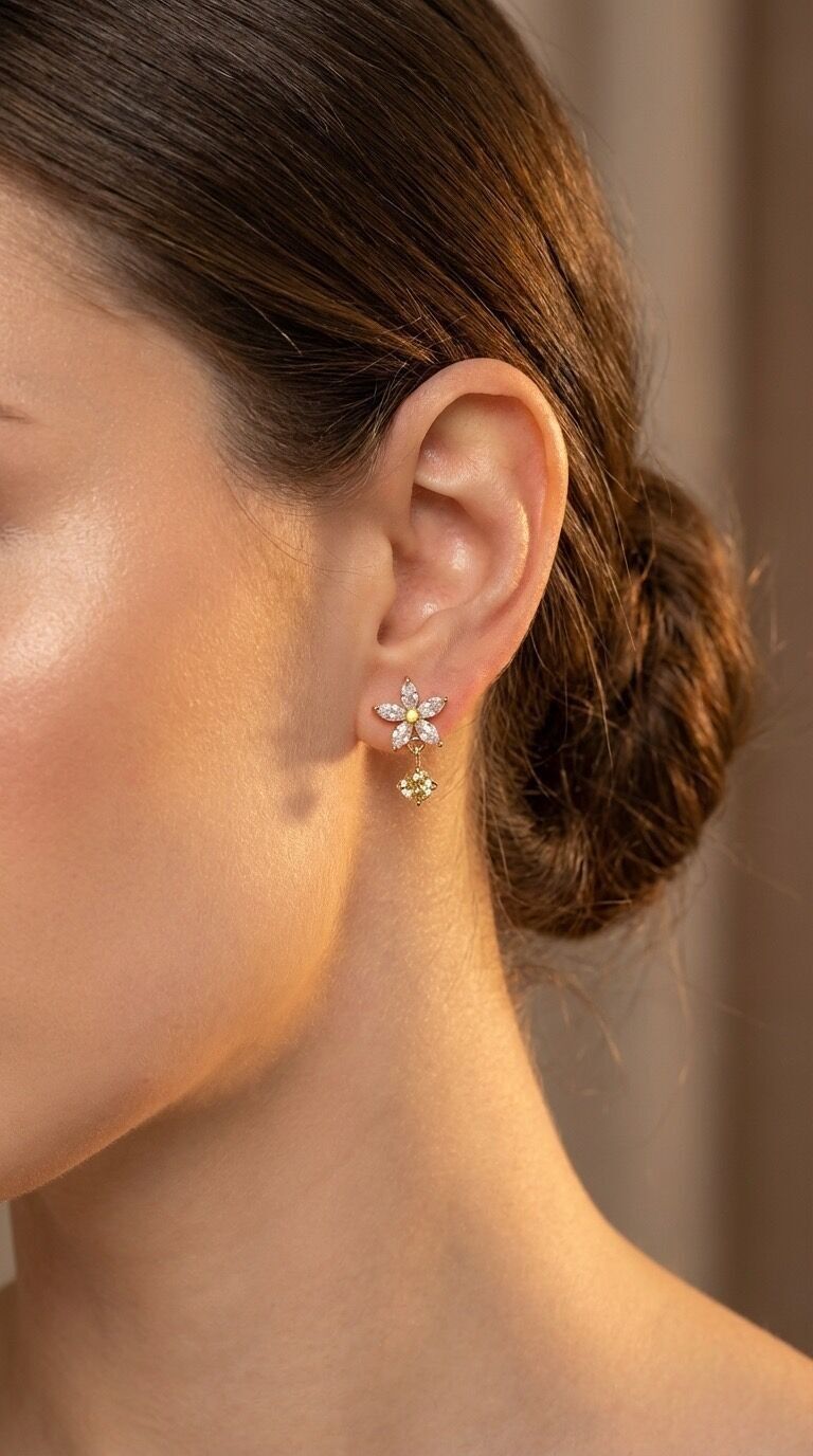 Orecchini in acciaio inossidabile 124AQ552