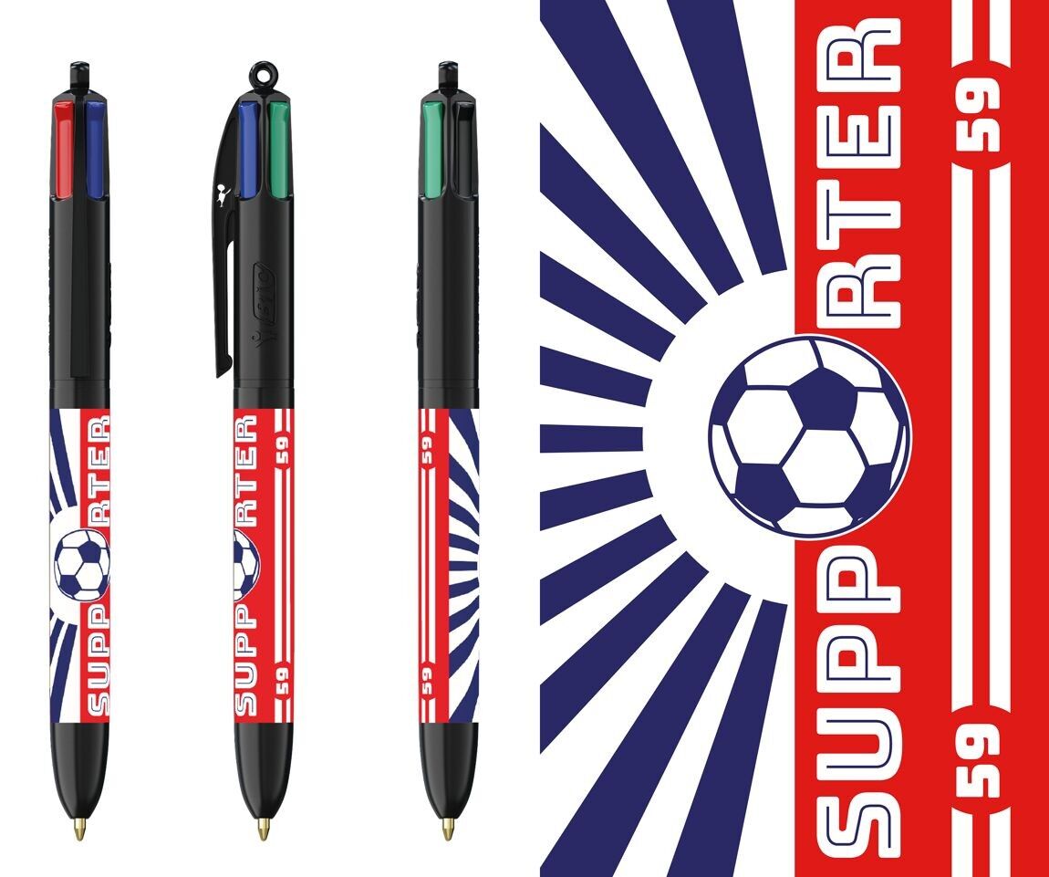 Bic 4 couleurs "Supporter 59"