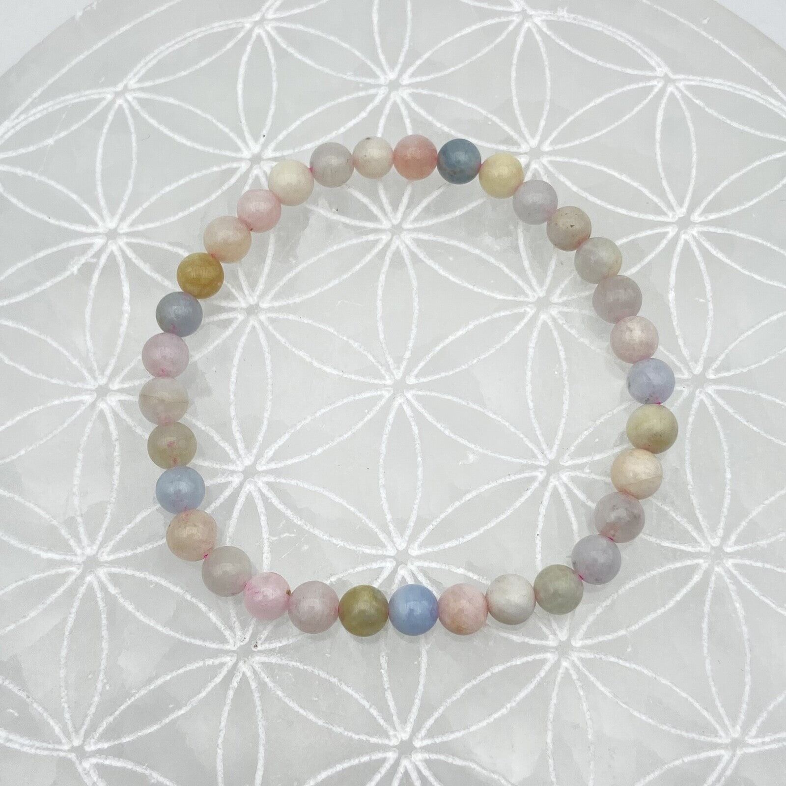 Armband - Beryll (6 mm)