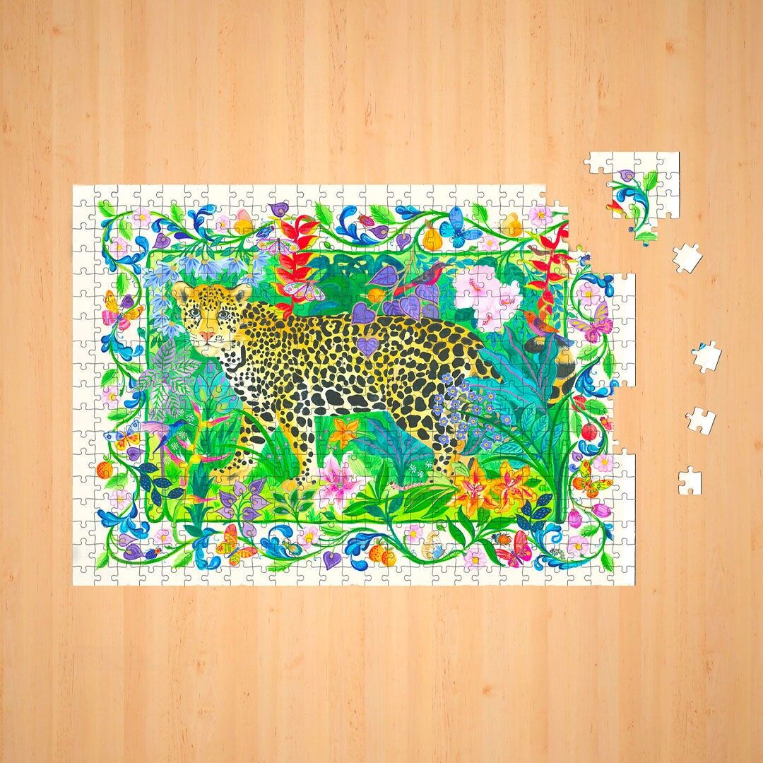 1000-teiliges Puzzle „Jaguar Land“