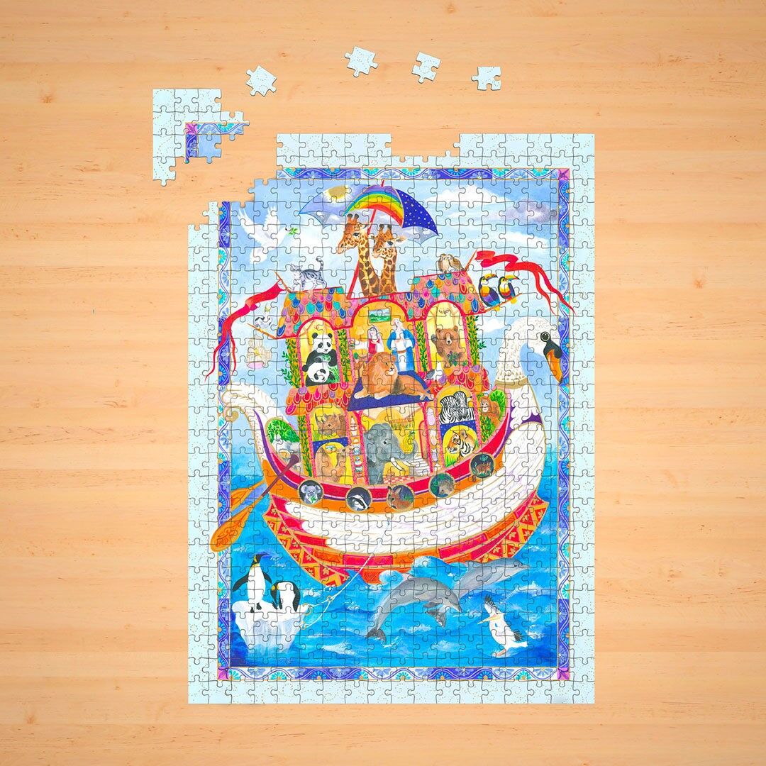 1000-teiliges Puzzle „Die glückliche Arche“