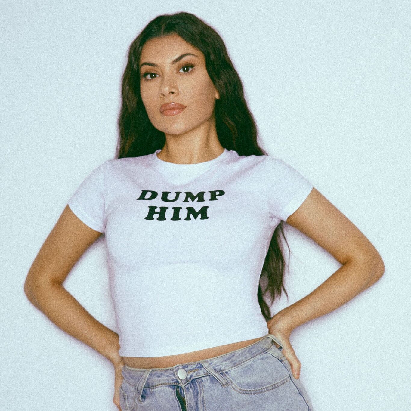 T-Shirt aus den 90ern – VERLASS IHN