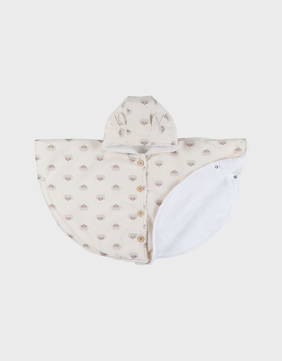 M&M25 Poncho waterproof, Pearl
