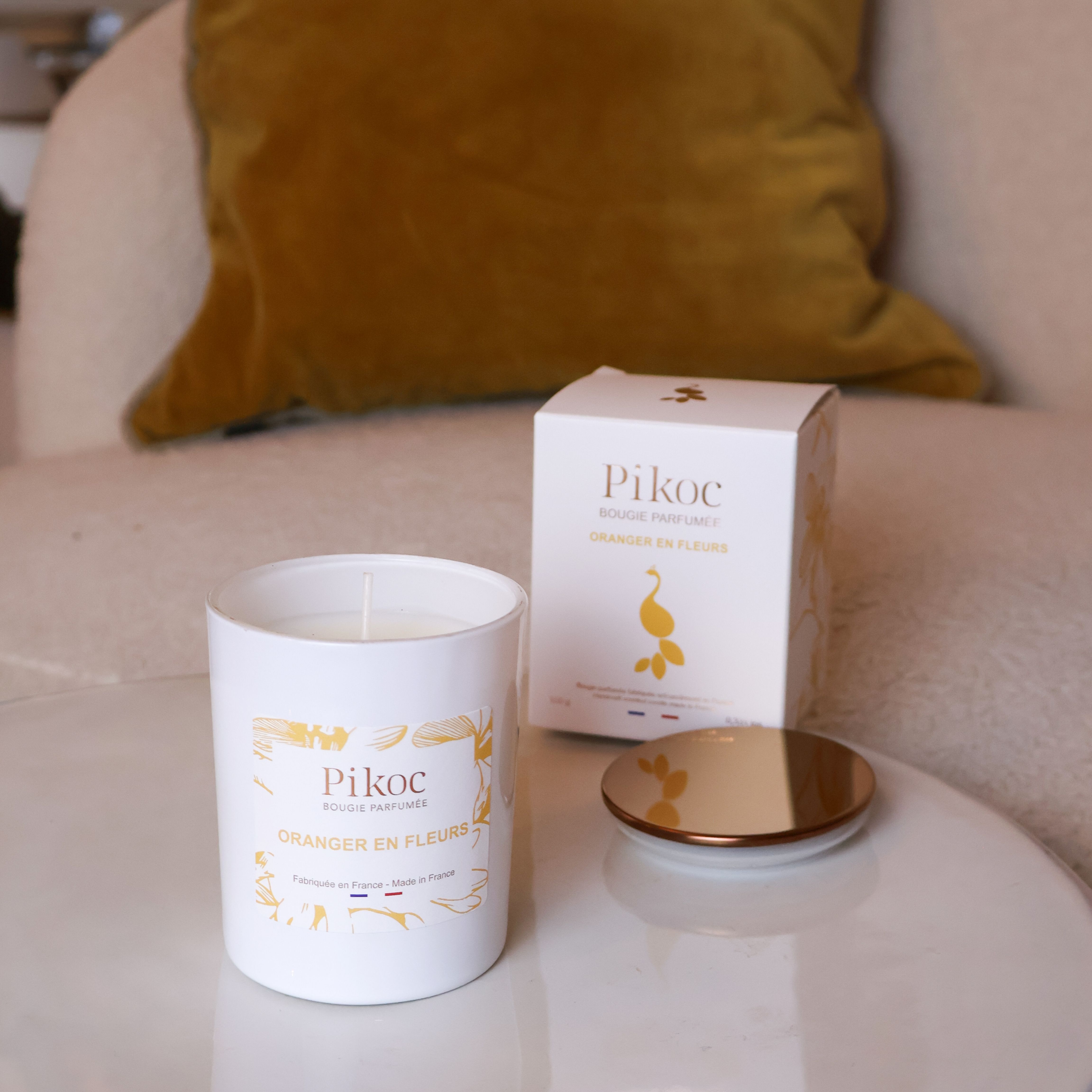 Orange Blossom Scented Candle