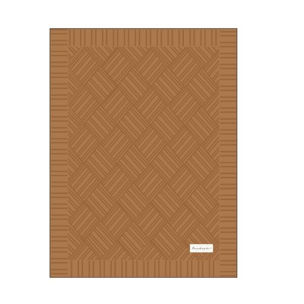 M&M24 Knitted Blanket Sweet Caramel 75x100
