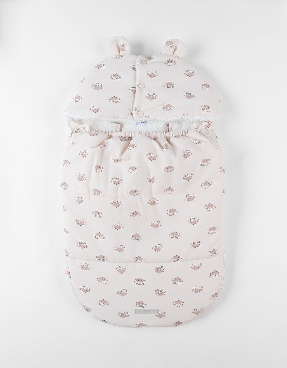 M&M24 Baby Footmuff , Powder Pink