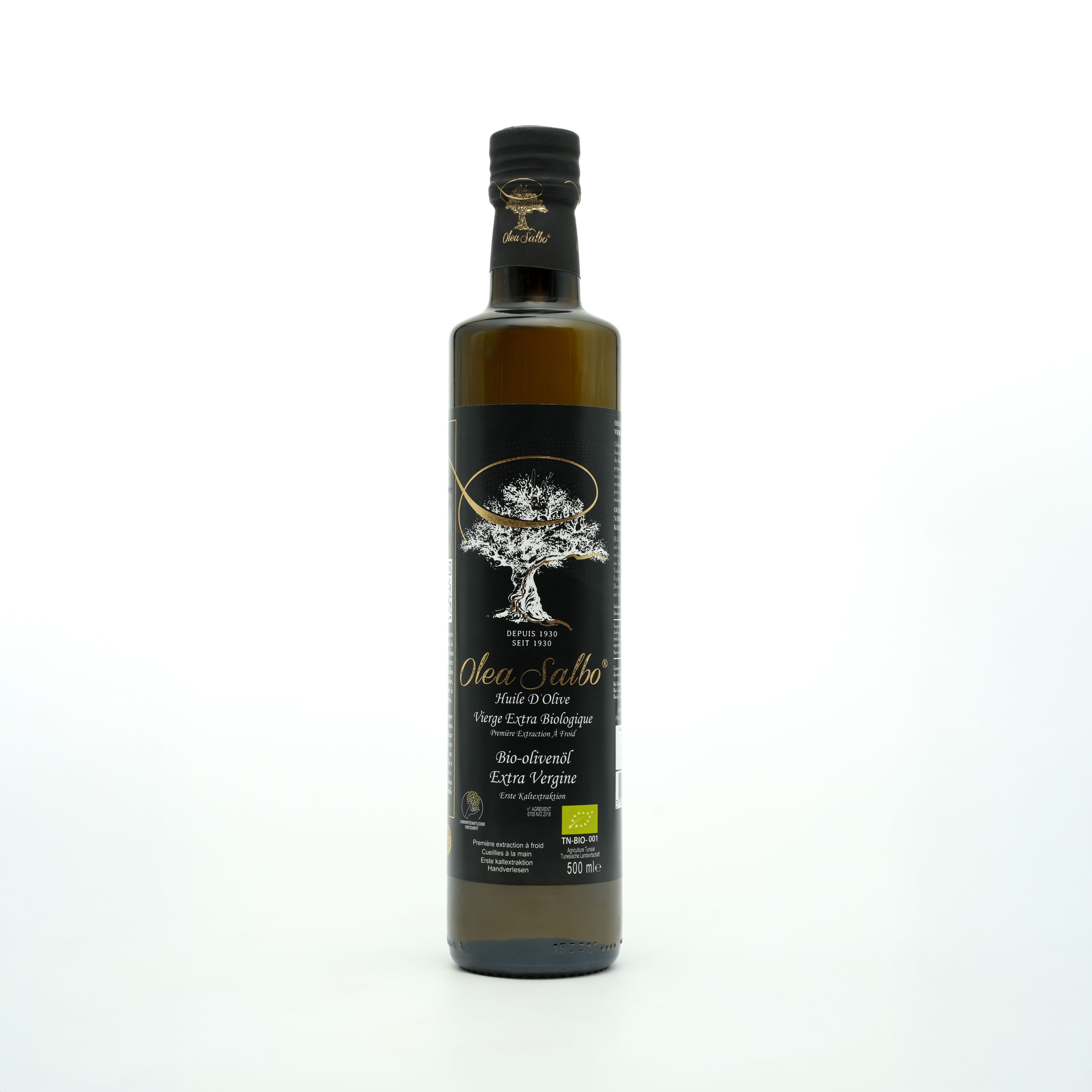 Olio extravergine di oliva biologico 500ml