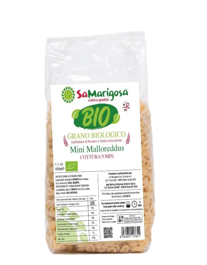 Mini malloreddus grano Biologico