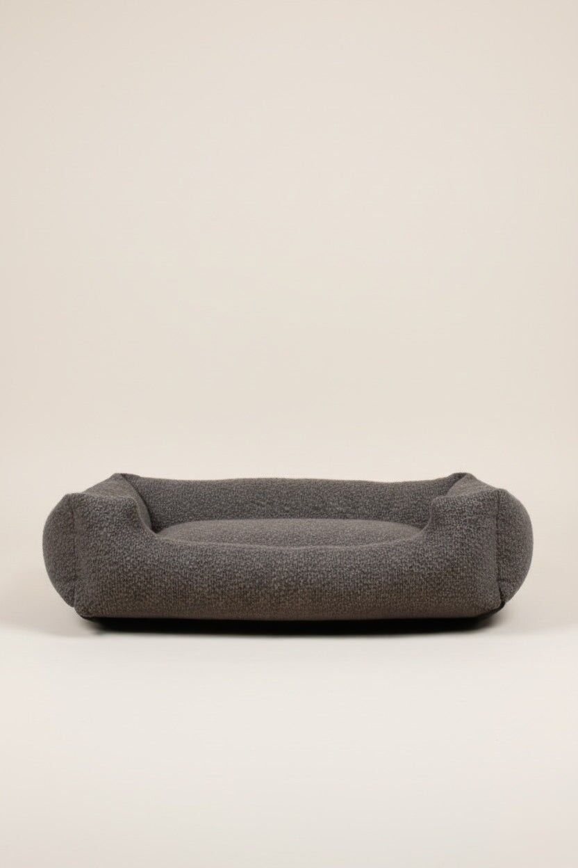 Cesta para perros Teddy Lounge Coffee | Tela de rizo