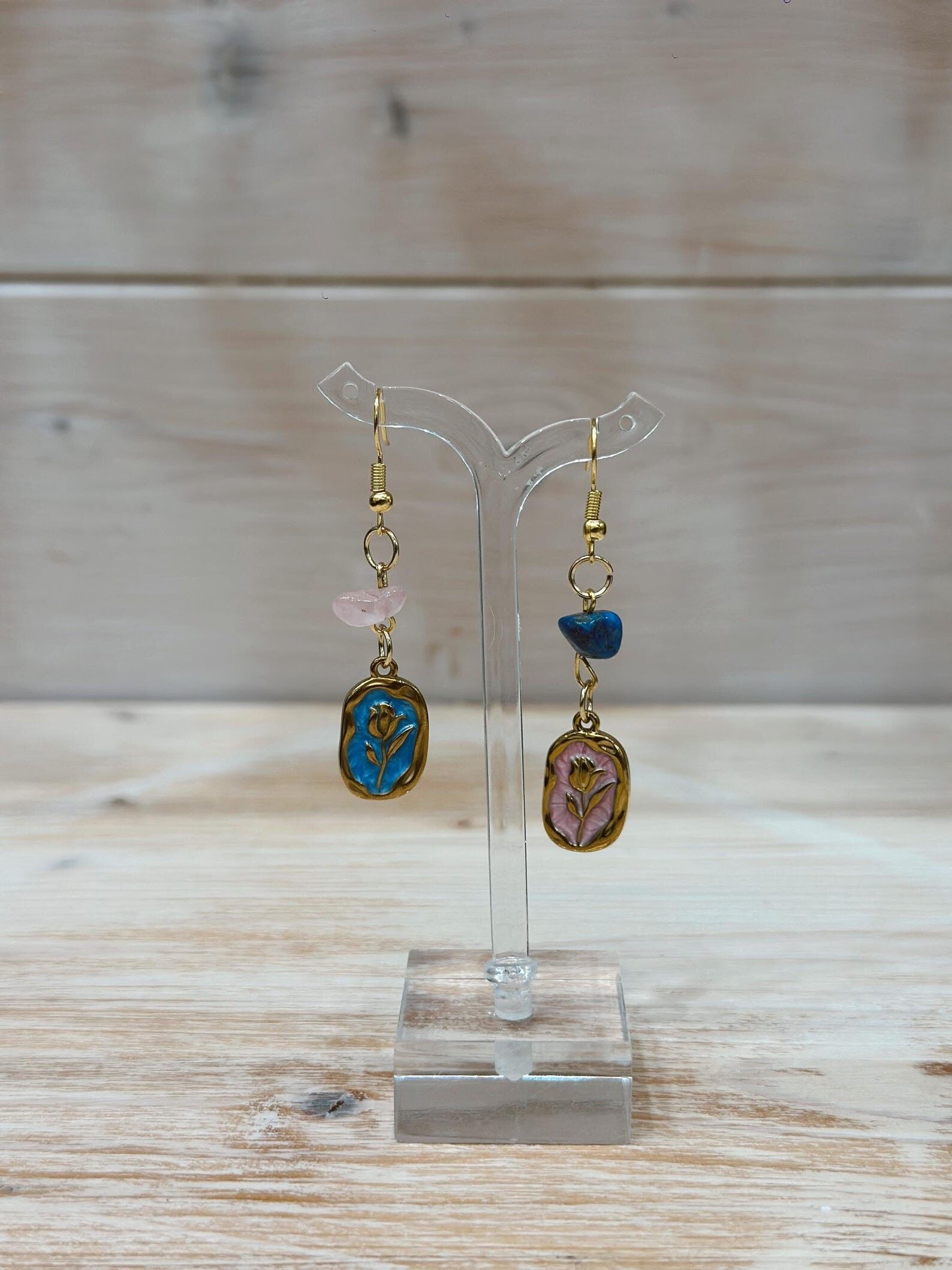 Pendientes asimétricos “Equilibrio Poético”