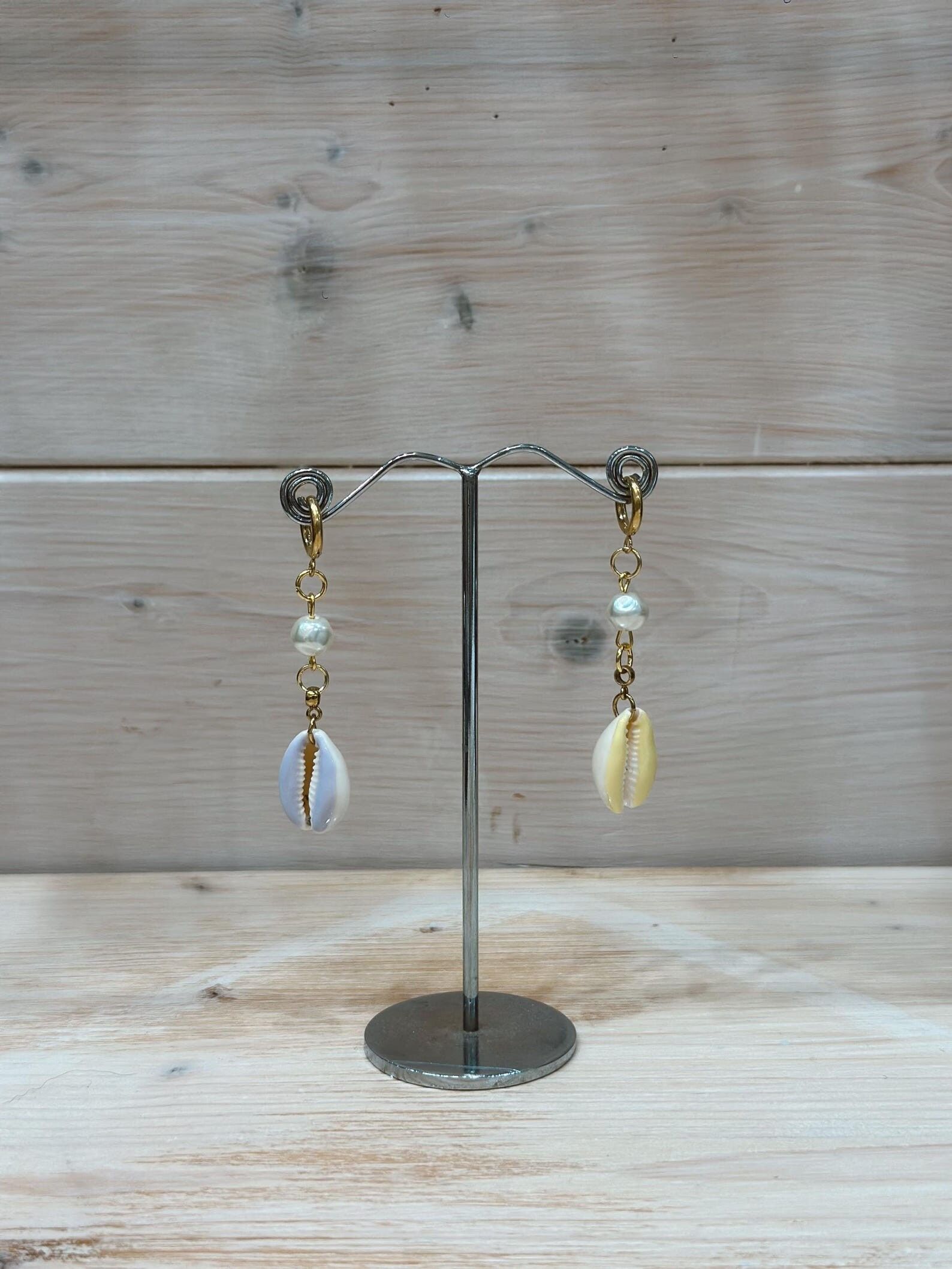 Pendientes criollos “Brillo Marino”