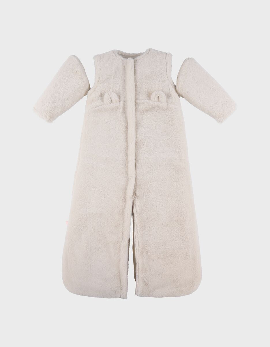 M&M25 Sleeping bag 100cm fake fur, beige