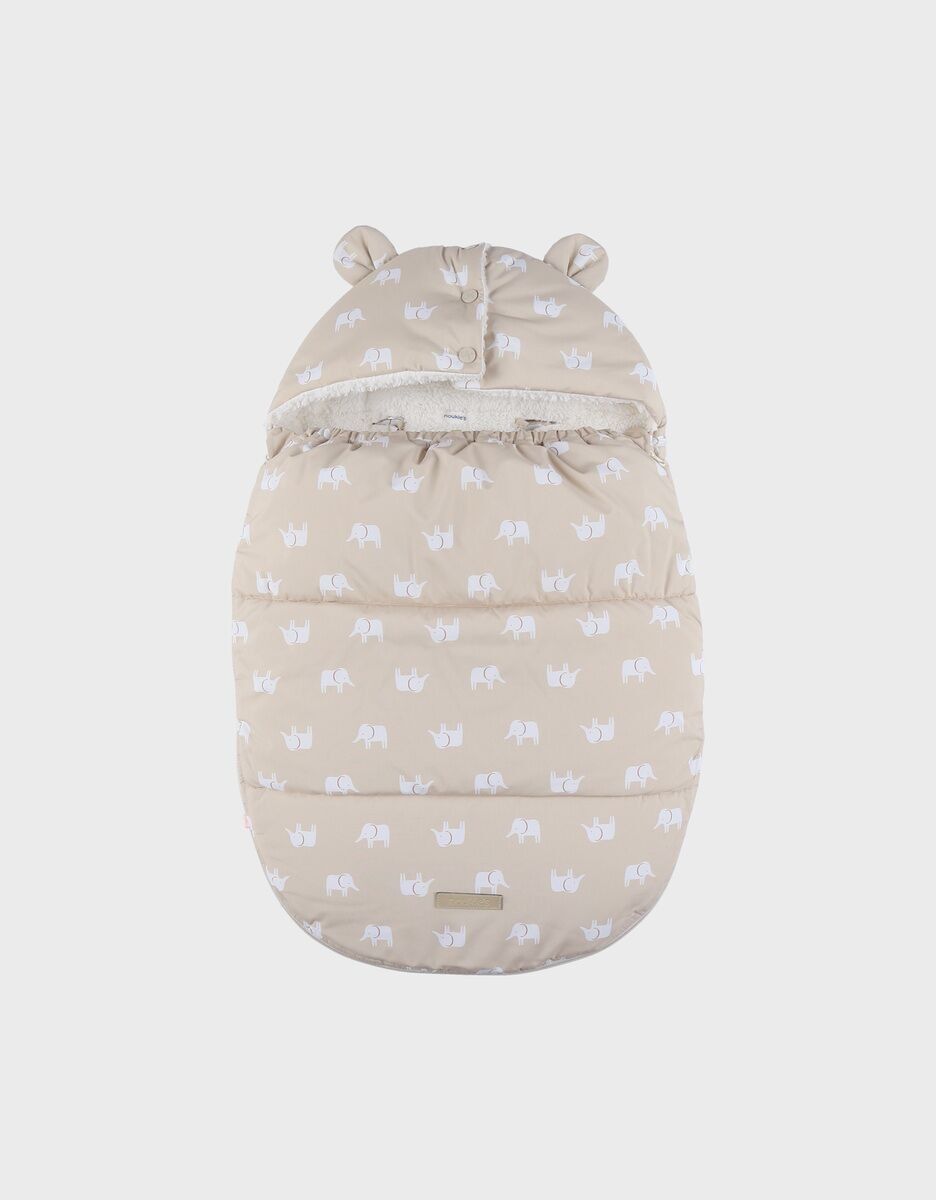 M&M25 Baby Footmuff, Beige