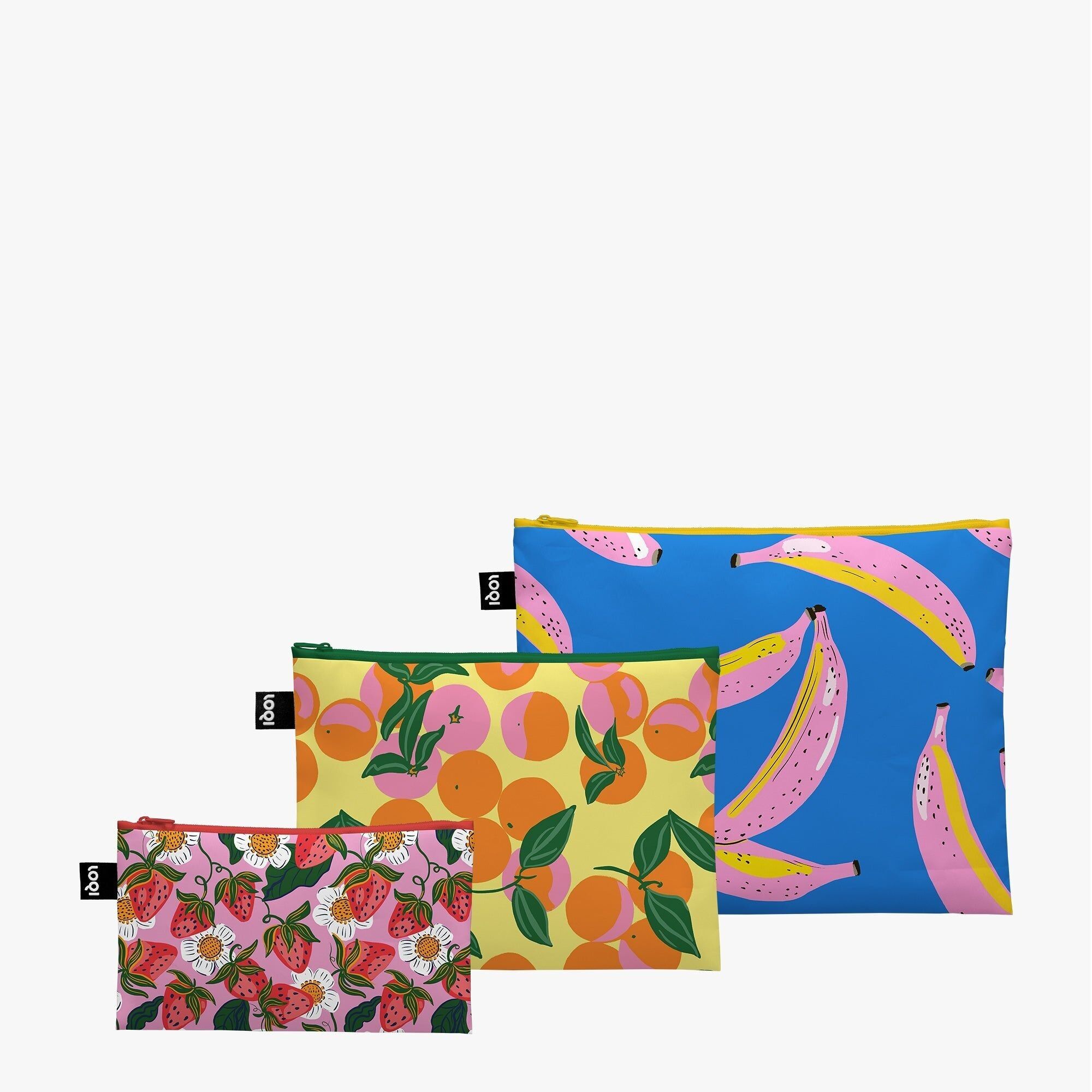 TARA REED Fruit Party Tasca con cerniera riciclata