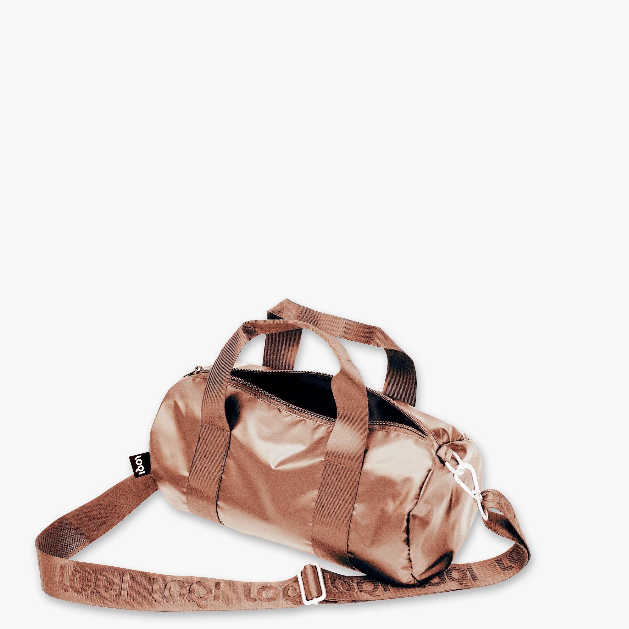 Borsa weekender media in oro rosa METALLIC