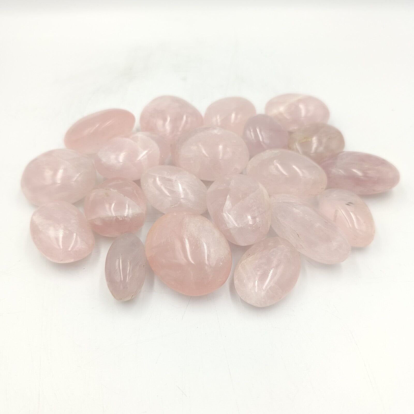 Kieselsteine ​​– Rosenquarz