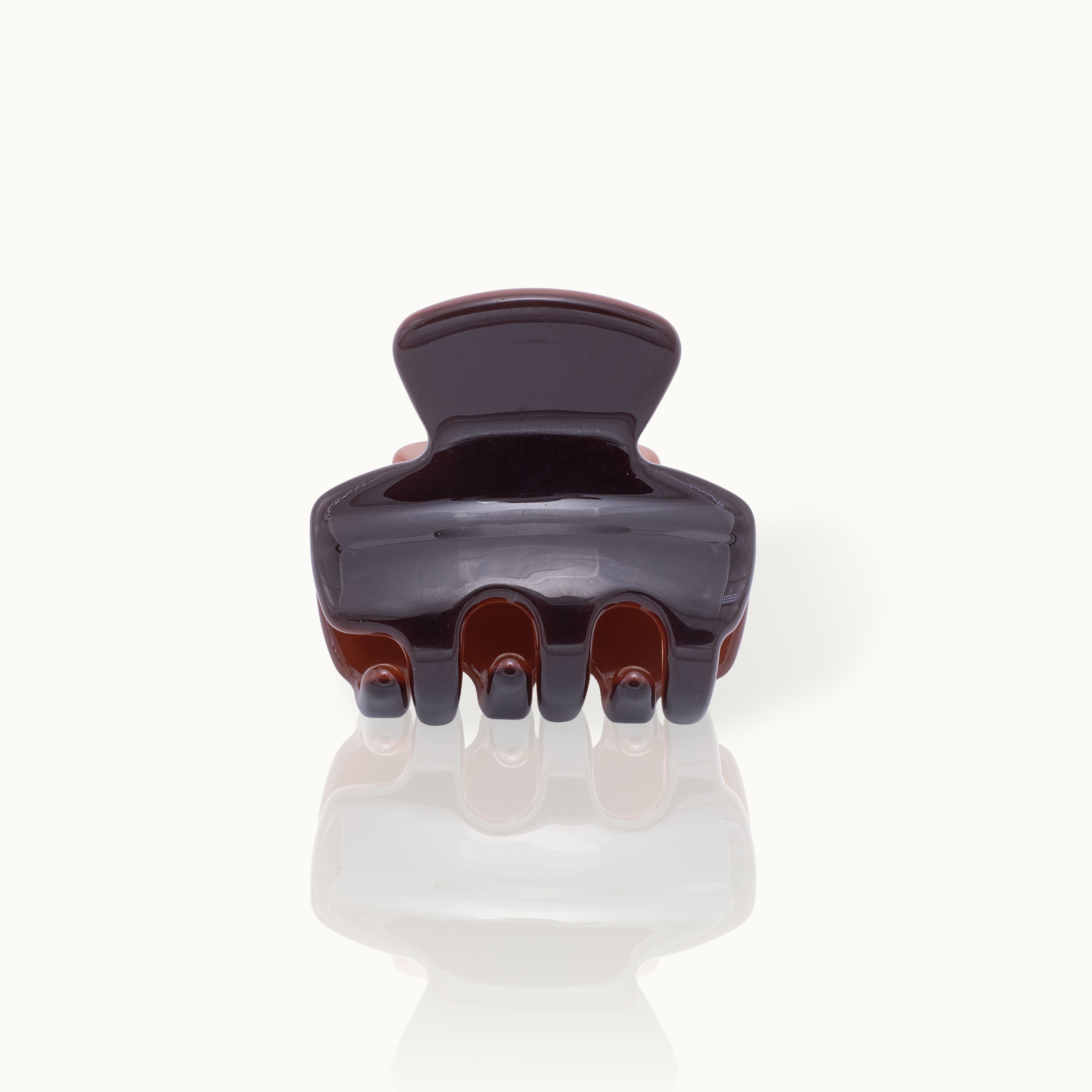 Small Chocolate Hair Clip